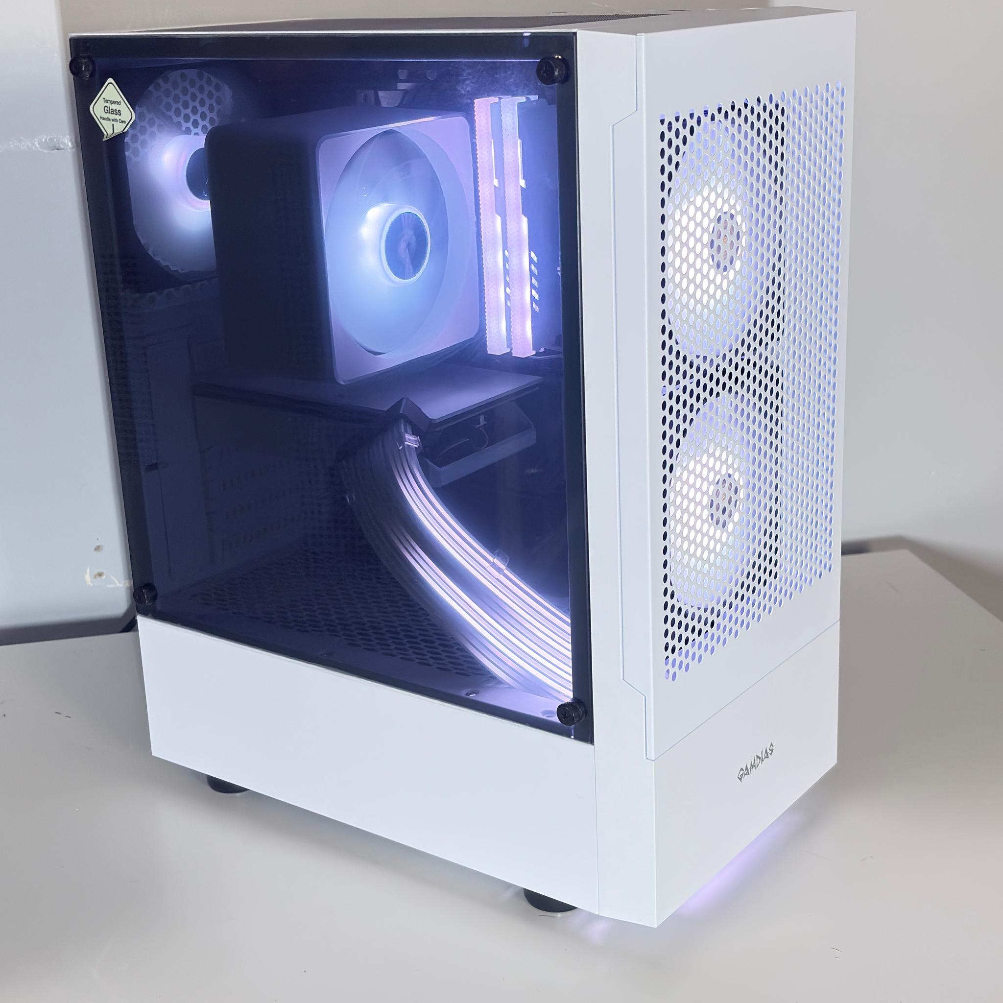 White Gaming PC | i7 + RTX 2060 Super | 16GB 3200MHz | Ready to Play