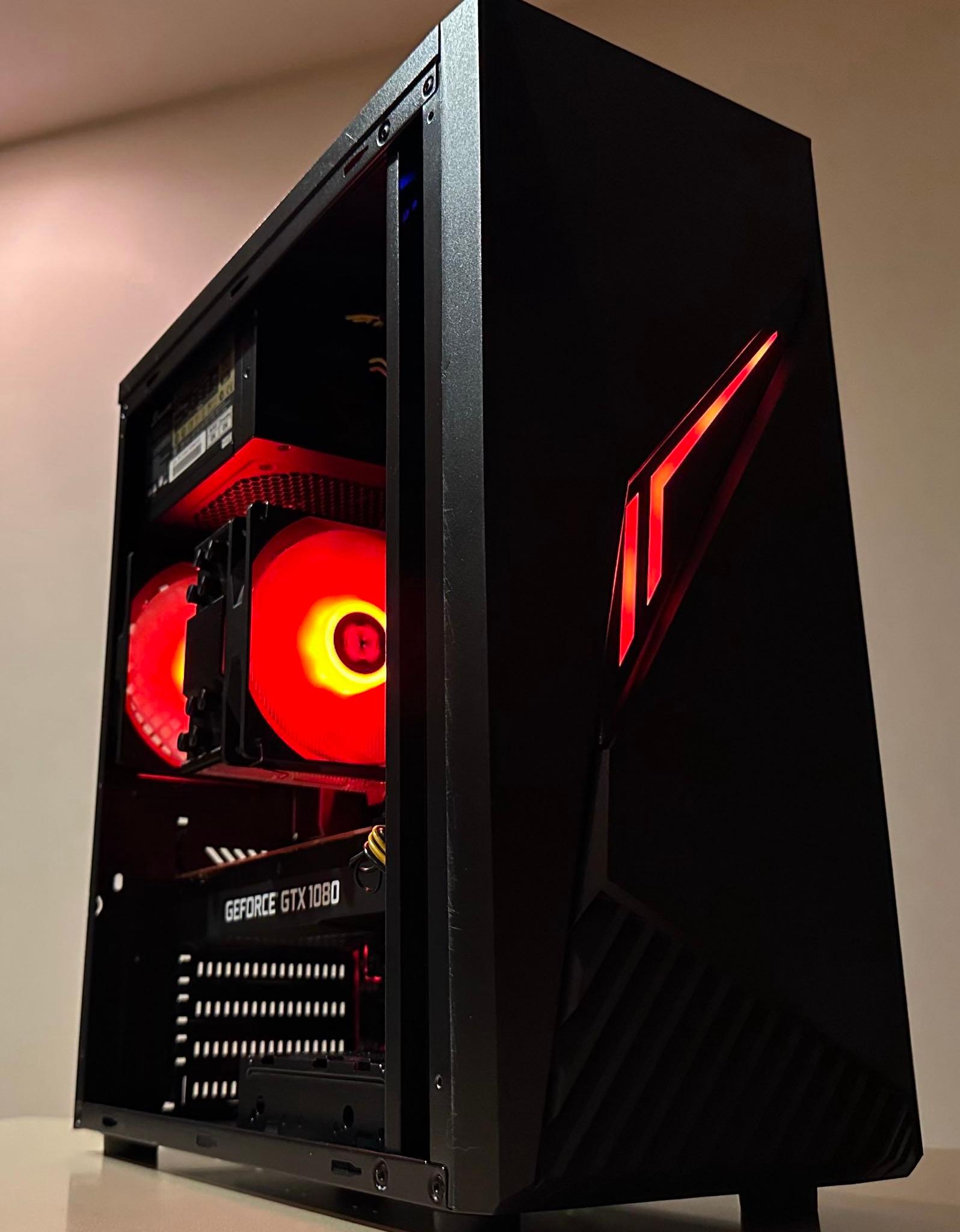Gaming PC – Intel Core i7-6700K | Lenovo NVIDIA GeForce GTX 1080 | 16GB RAM | 1TB SSD | Win11