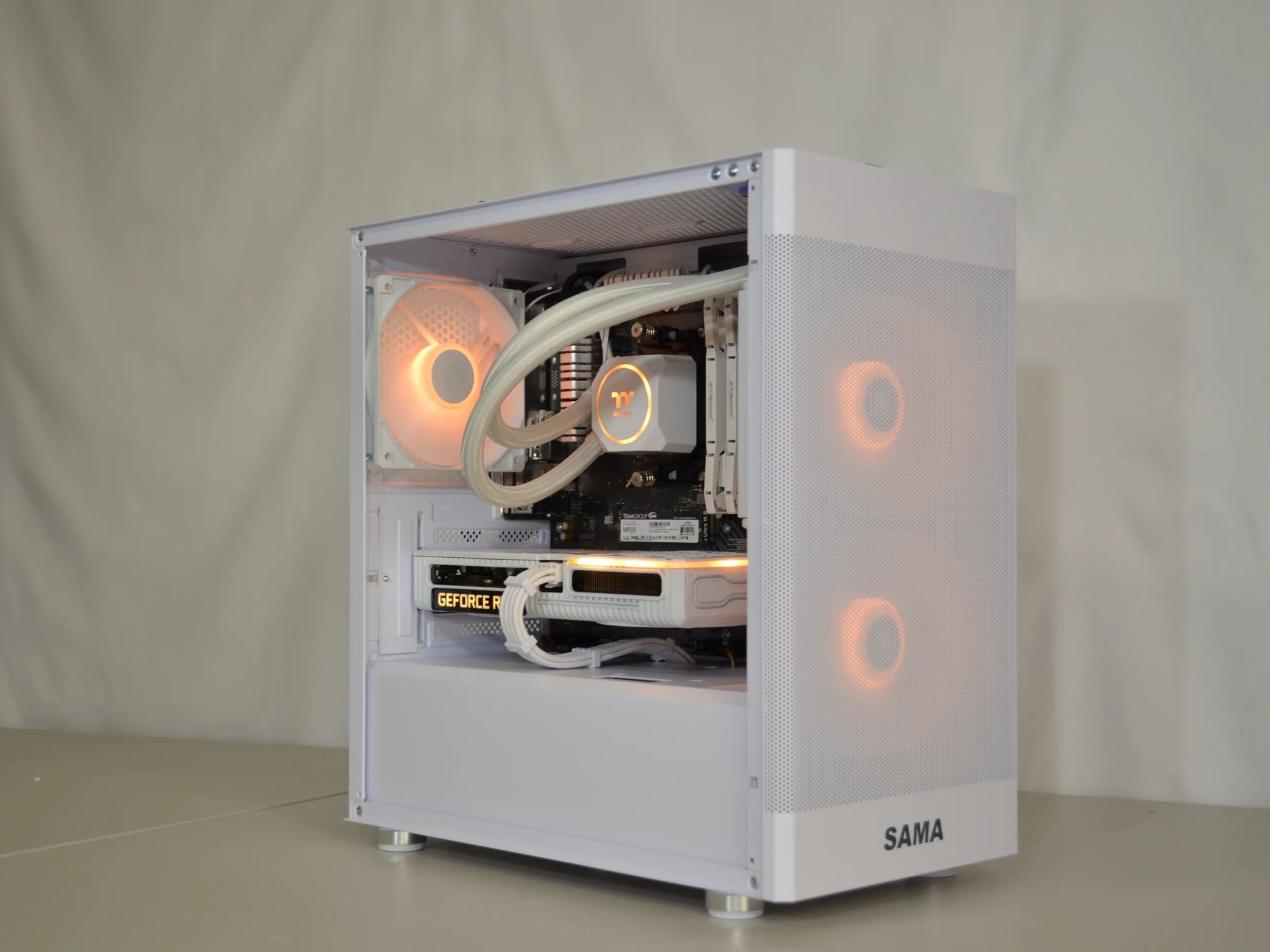 ⚪White Out V3⚪ - RTX 3060ti | Ryzen 5 5500| 1tb NVMe | Windows 11 FULLY Activated