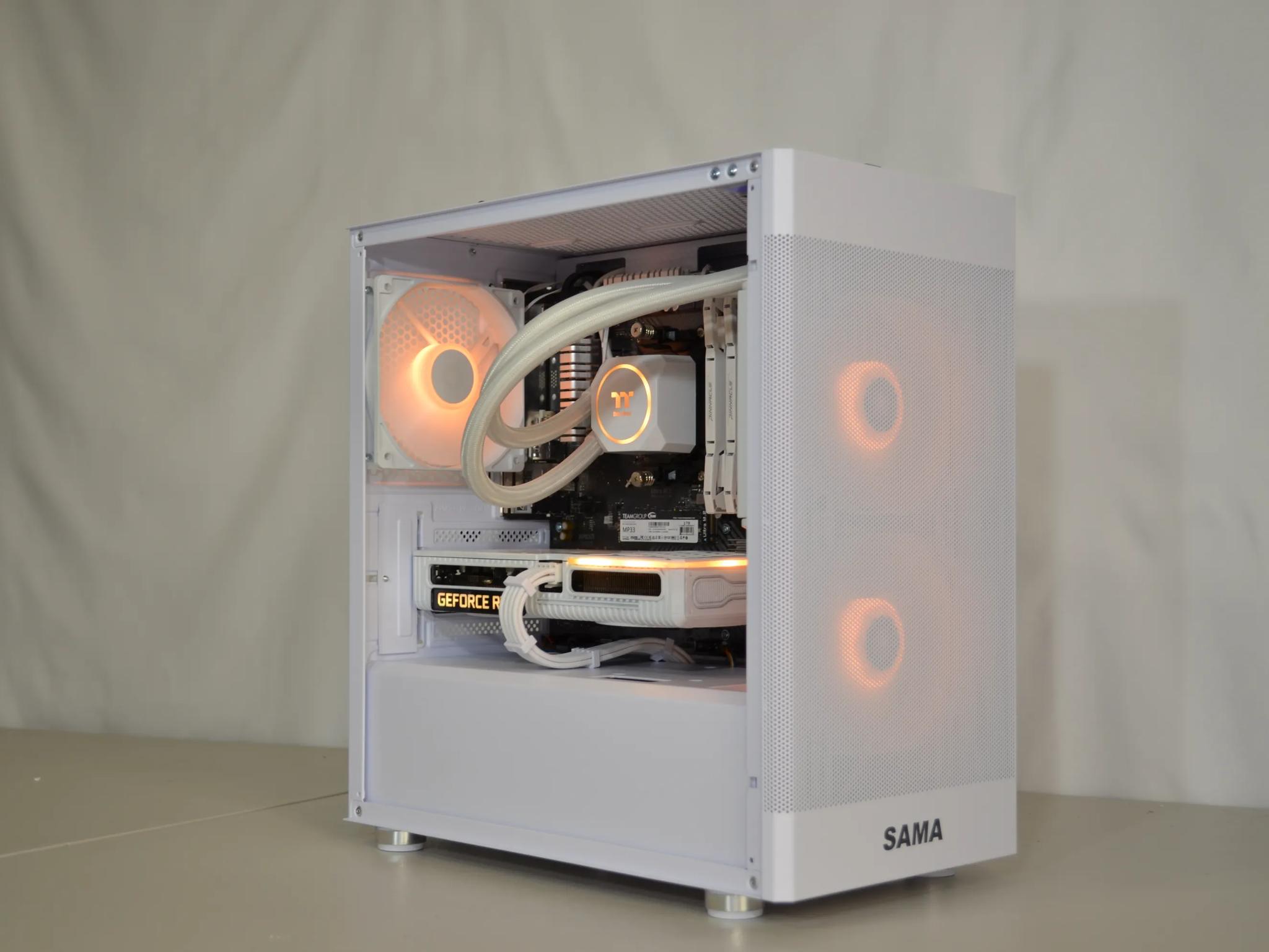 ⚪White Out V3⚪ - RTX 3060ti | Ryzen 5 5500| 1tb NVMe | Windows 11 FULLY Activated