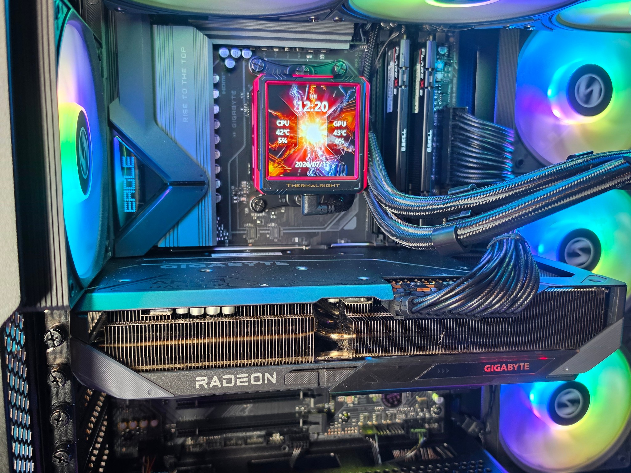 Gigabyte RX 9070 XT 16GB + Ryzen 7800x3d PC Build #70
