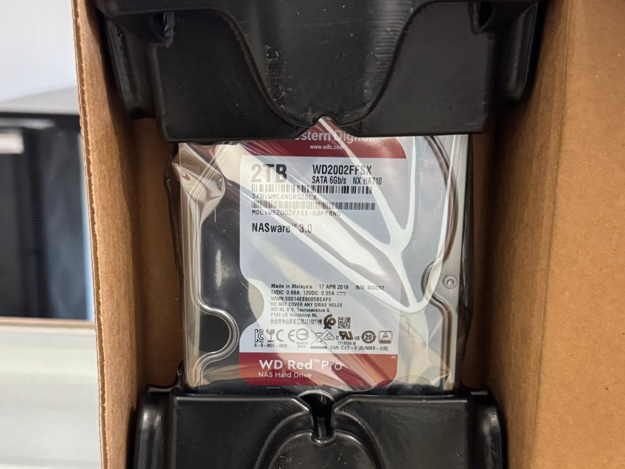 Western Digital 2TB Red Pro NAS 3.5" Hard Drive - Brand New