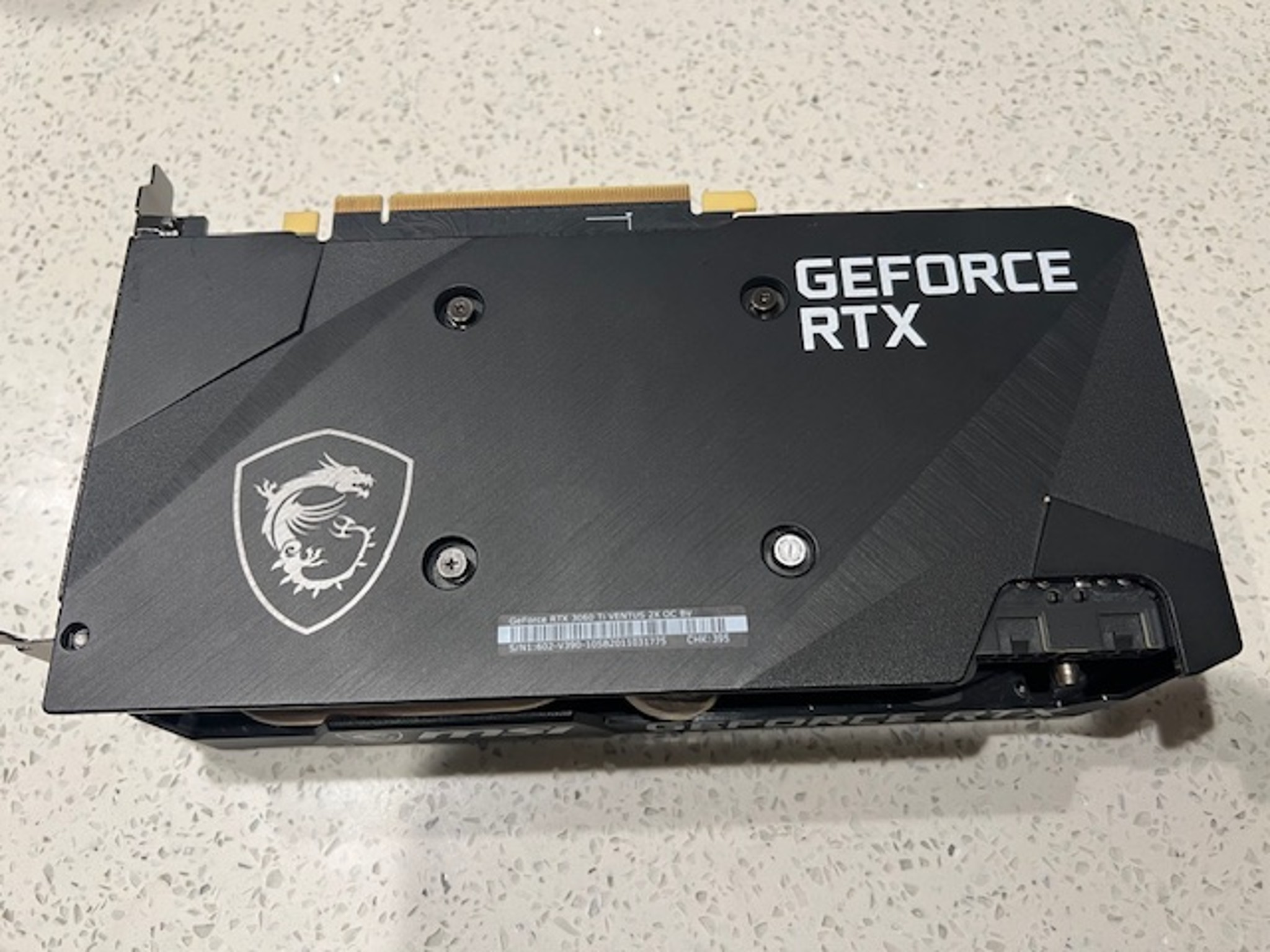 MSI Nvidia Geforce RTX 3060 Ti  8GB Ventus 2x OC Dual Fan Graphics Card