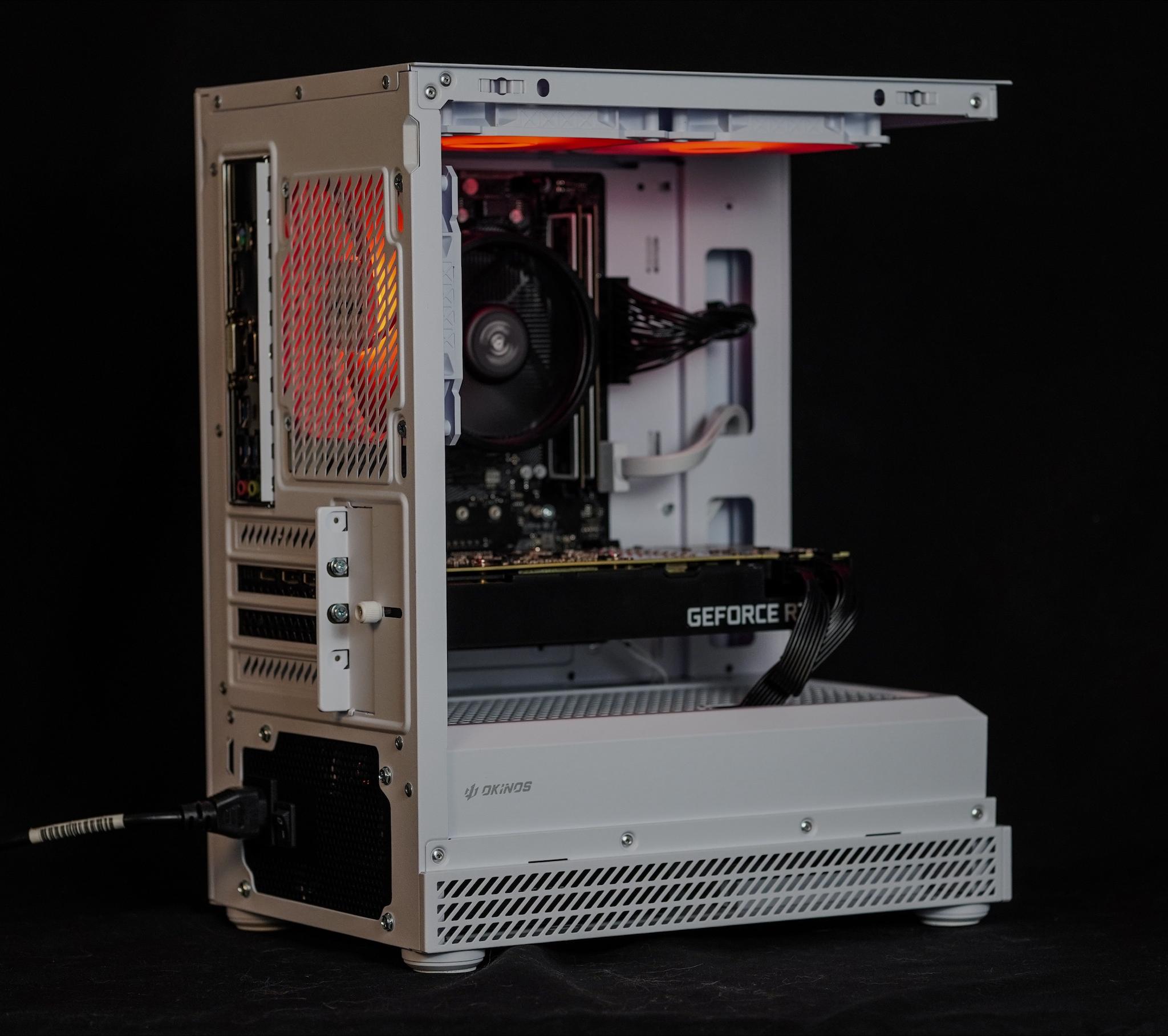Clean Gaming PC - Ryzen 5 5500 | RTX 3070 8GB | 16GB DDR4