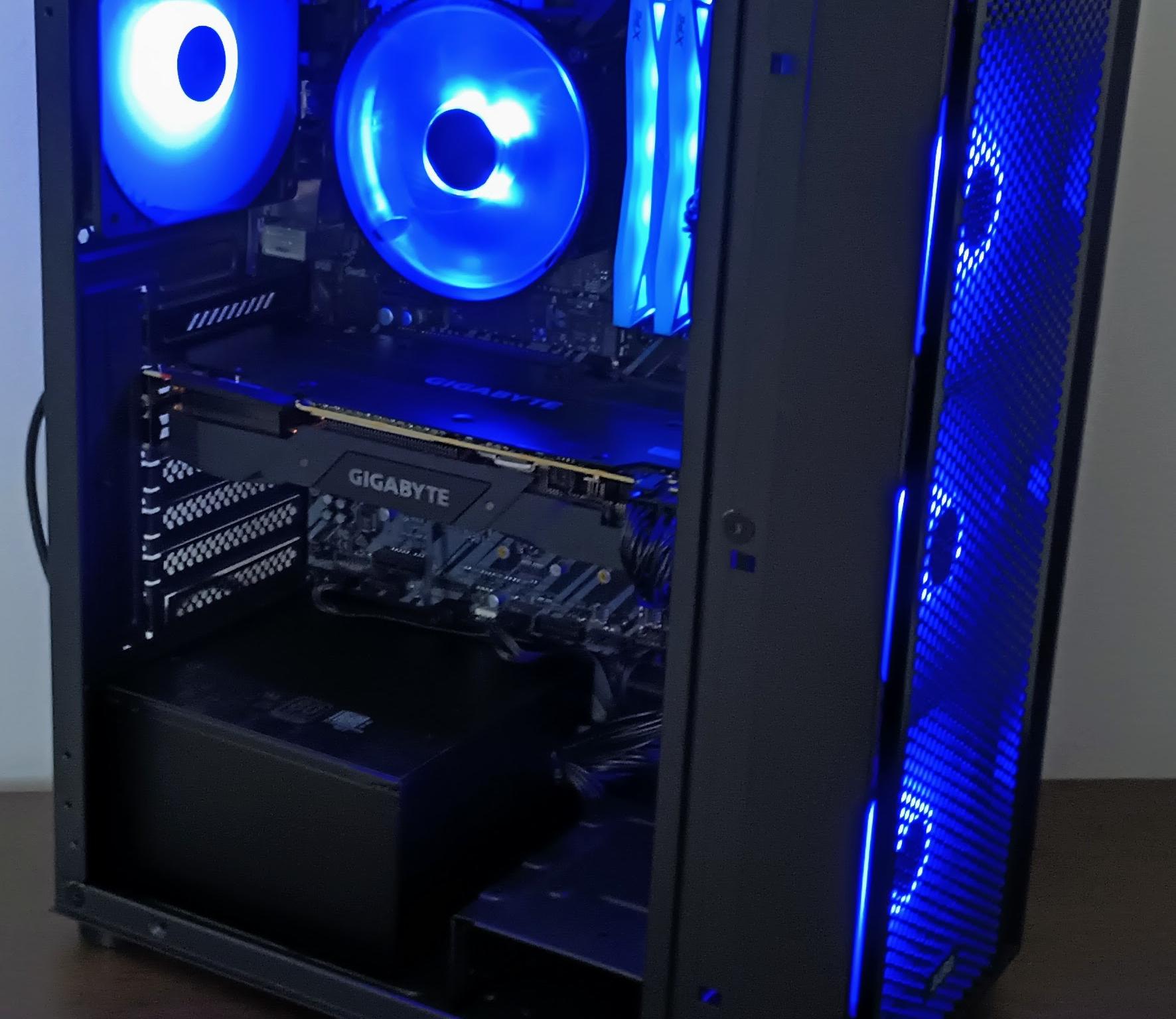 Awesome RGB Gaming PC i7 9700k RTX 2080 16GB RAM 1tb ssd WI-FI & BLUETOOTH Value Midrange