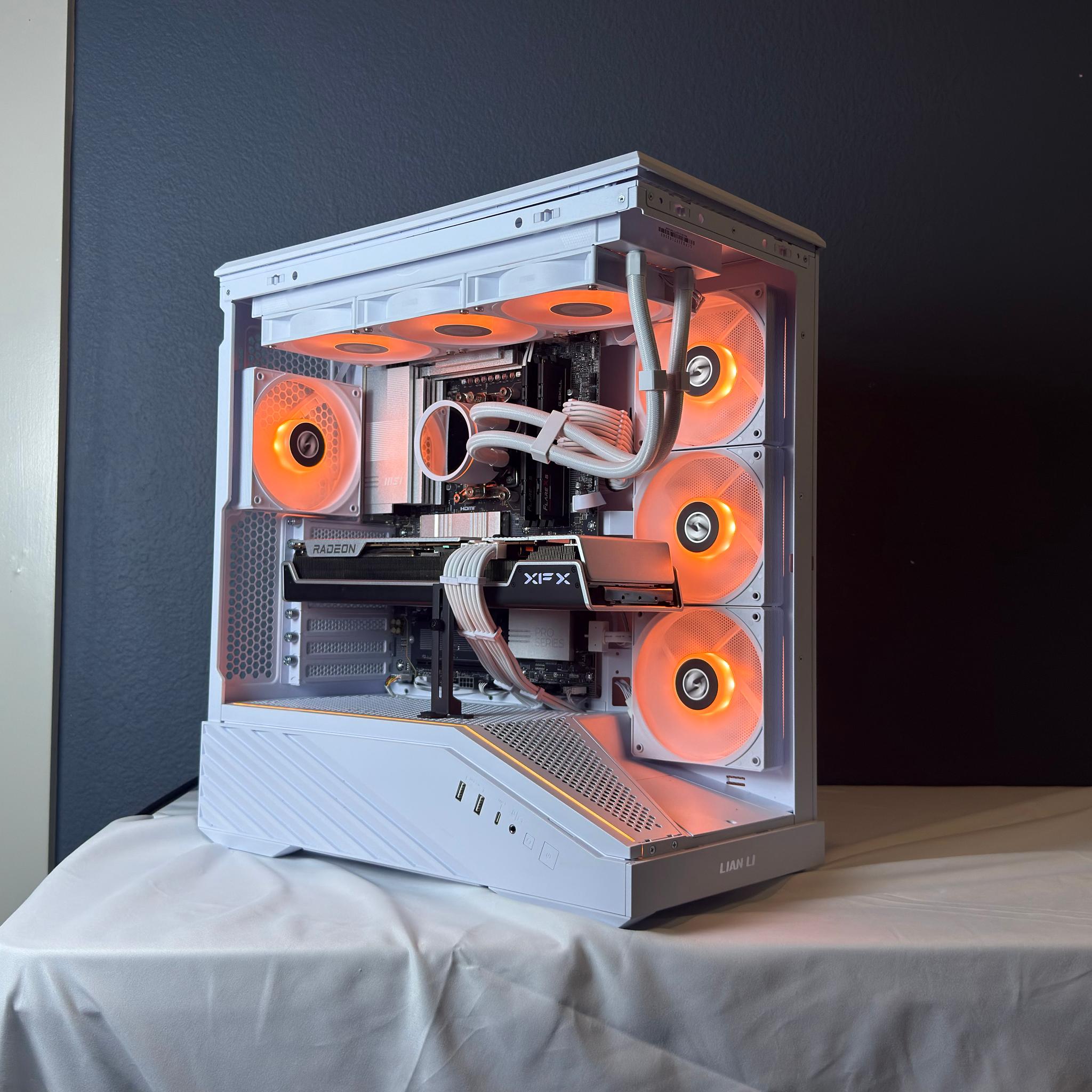 1440P/4K Gaming PC | 7900 XT 20 Gb | R7 7800X3D | 32 Gb DDR5 | 1 TB NVME | White Build