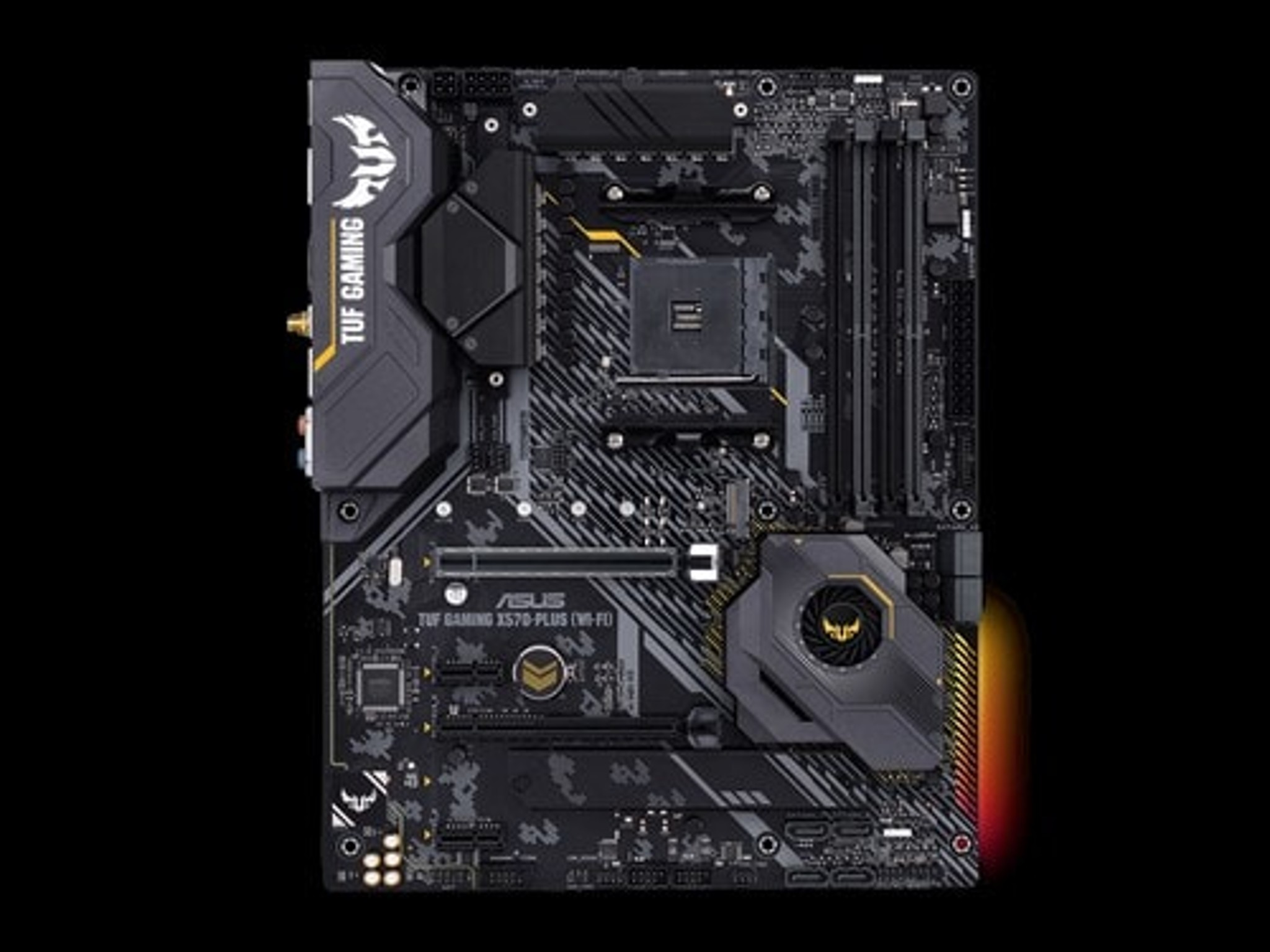 ASUS TUF GAMING X570-PLUS WI-FI AMD Socket X570 AM4 ATX M.2 Desktop Motherboard