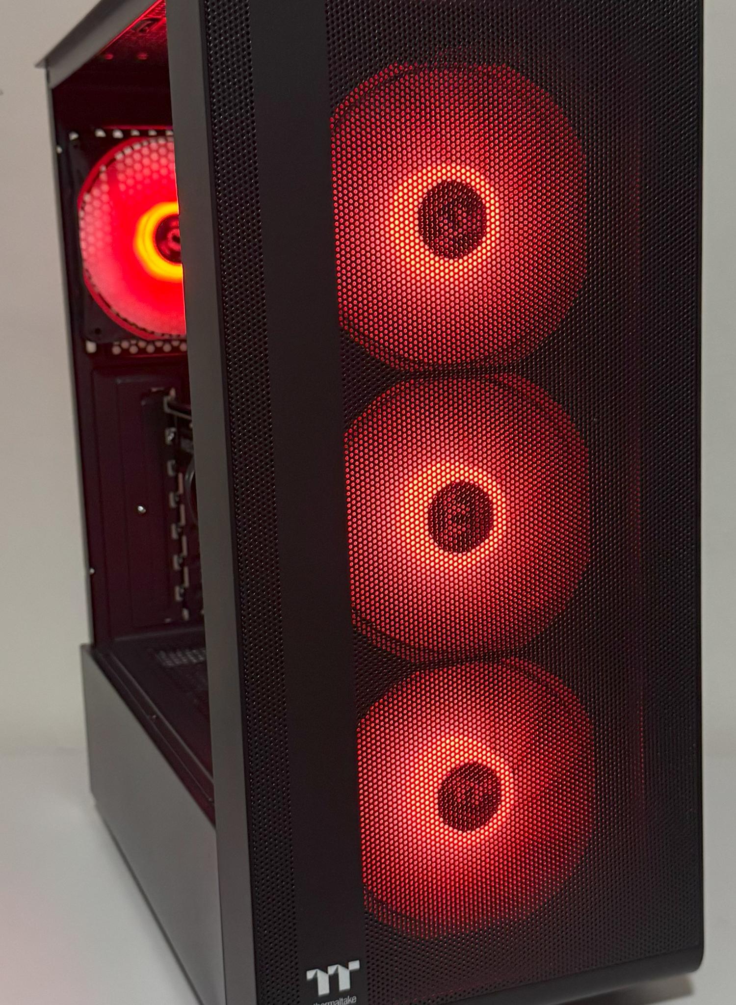 AMD Ryzen 5 5600GT Gaming PC Radeon RX 6500 XT MSI B550 32GB DDR4 1TB NVMe SSD Thermaltake ARGB Case
