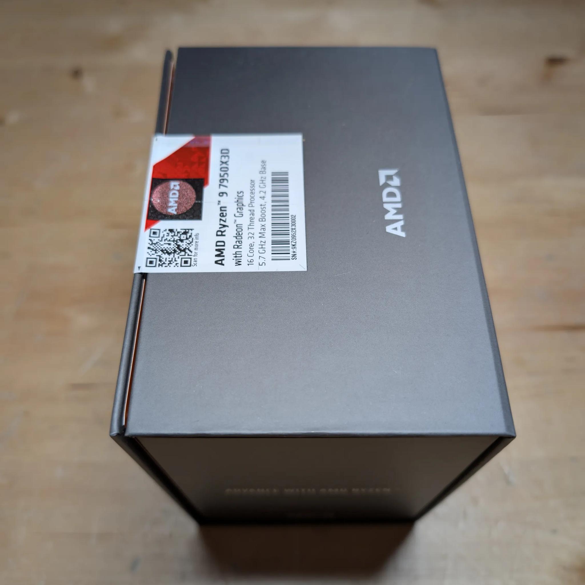 BNIB Ryzen 9 7950x3D