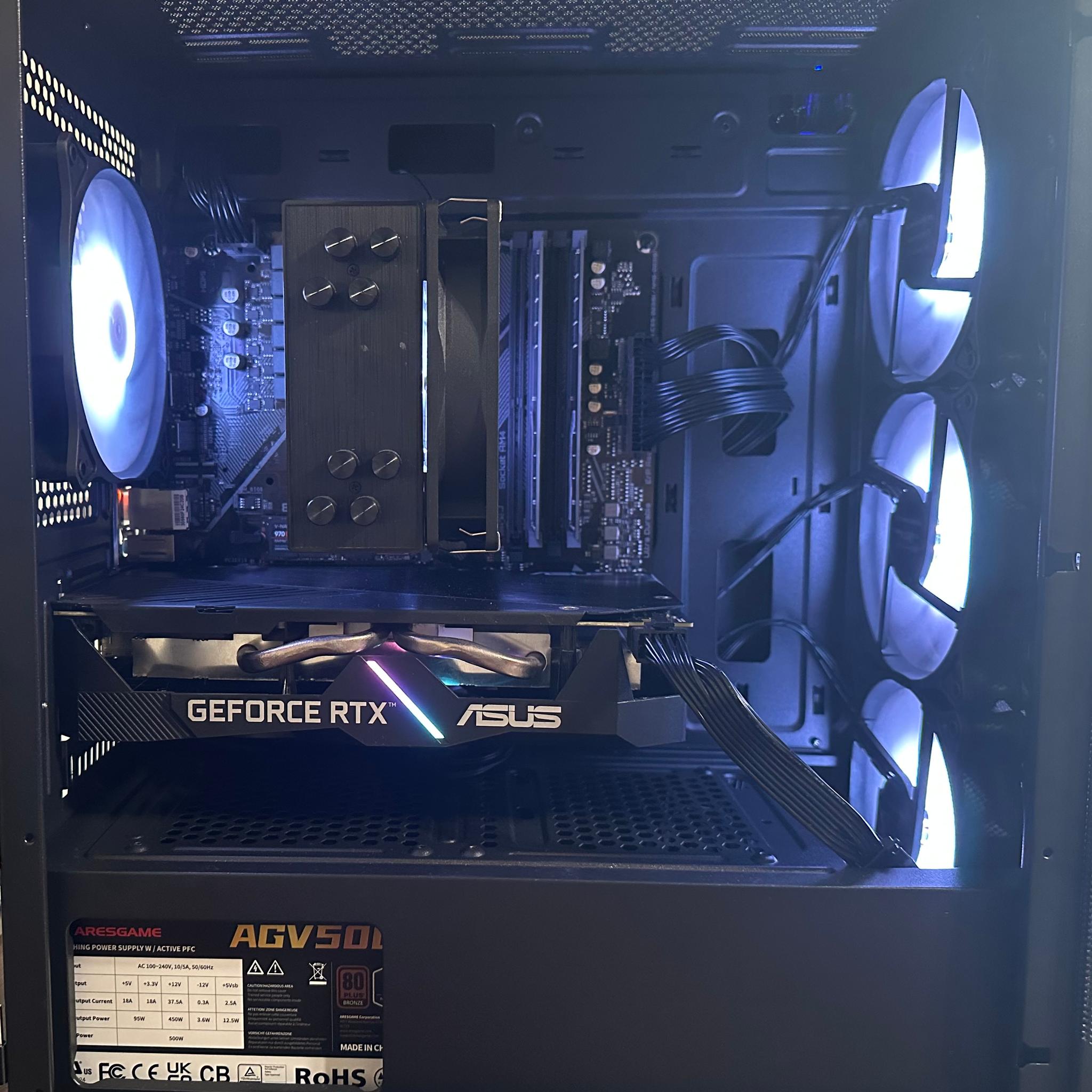 Gaming PC | RTX 2060 | Ryzen 5 | 16GB RAM | 500GB SSD | WIN 11 PRO