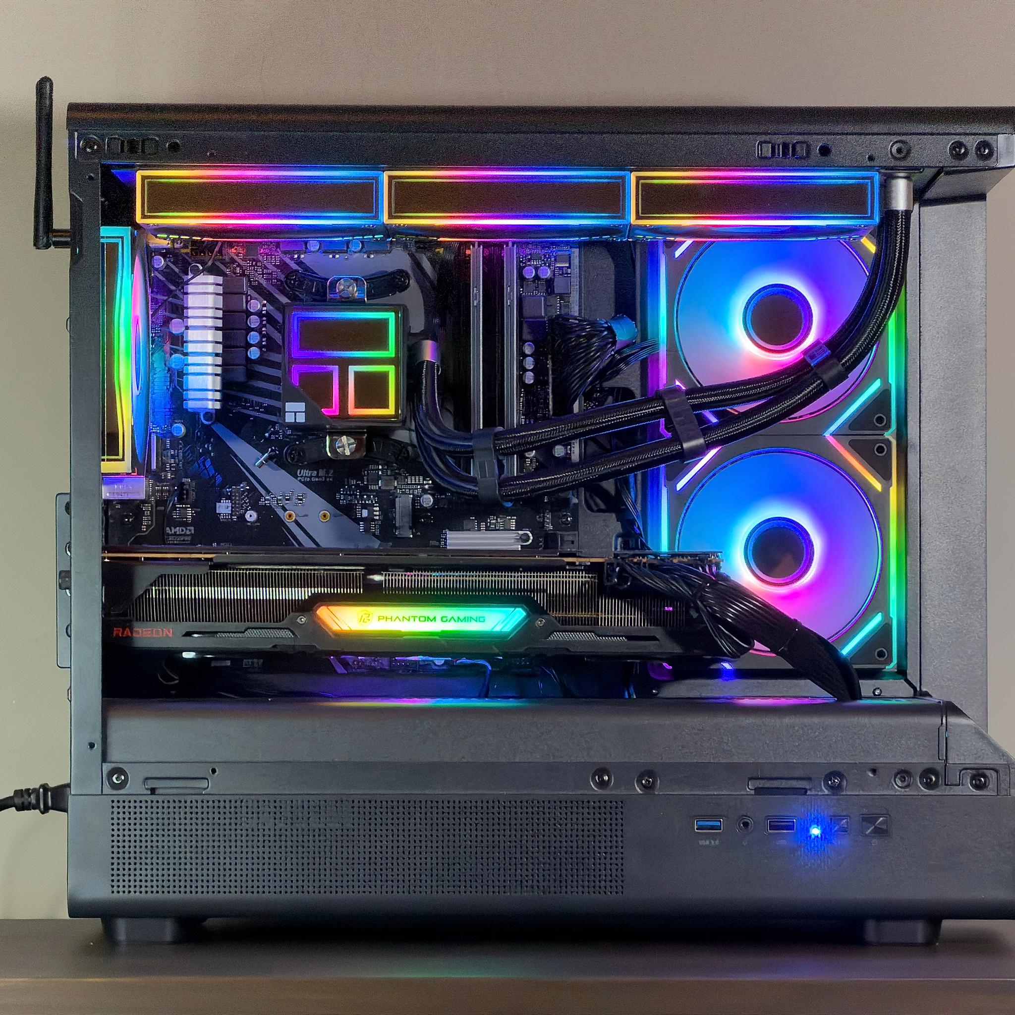 🌈 Free Ship | RX 6800XT | Ryzen 7 5800XT | 16gb Ram | (2x) 500GB SSD | ARGB 🌈