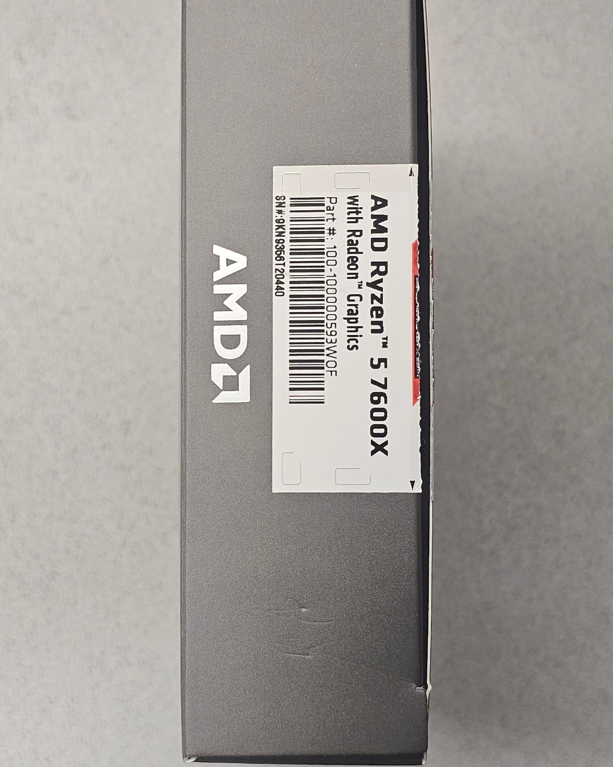 AMD Ryzen 5 7600X