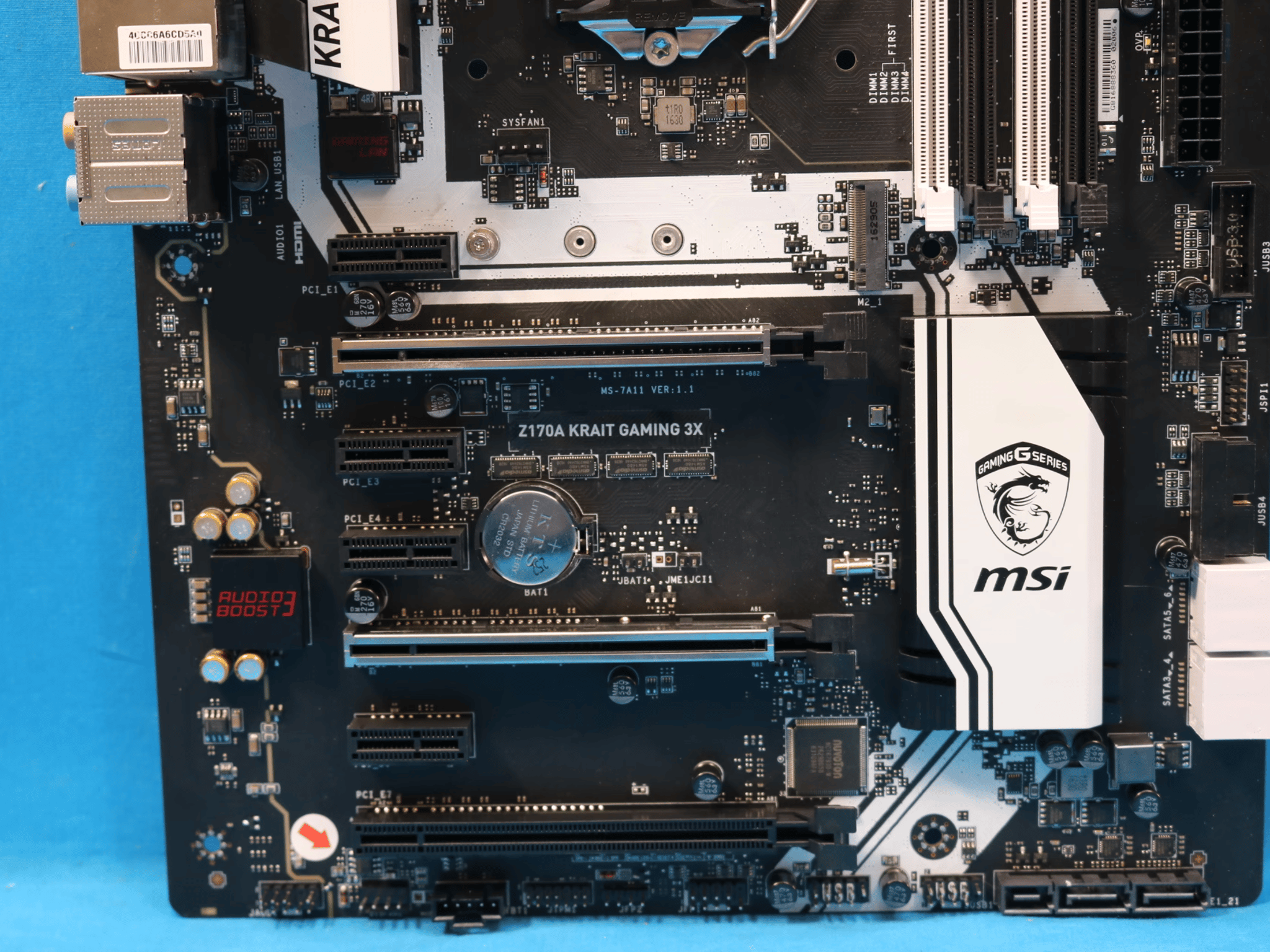 *READ* MSI Z170A Krait Gaming 3X Intel LGA1151/Socket H4 DDR4 ATX Desktop Motherboard No I/O Shield