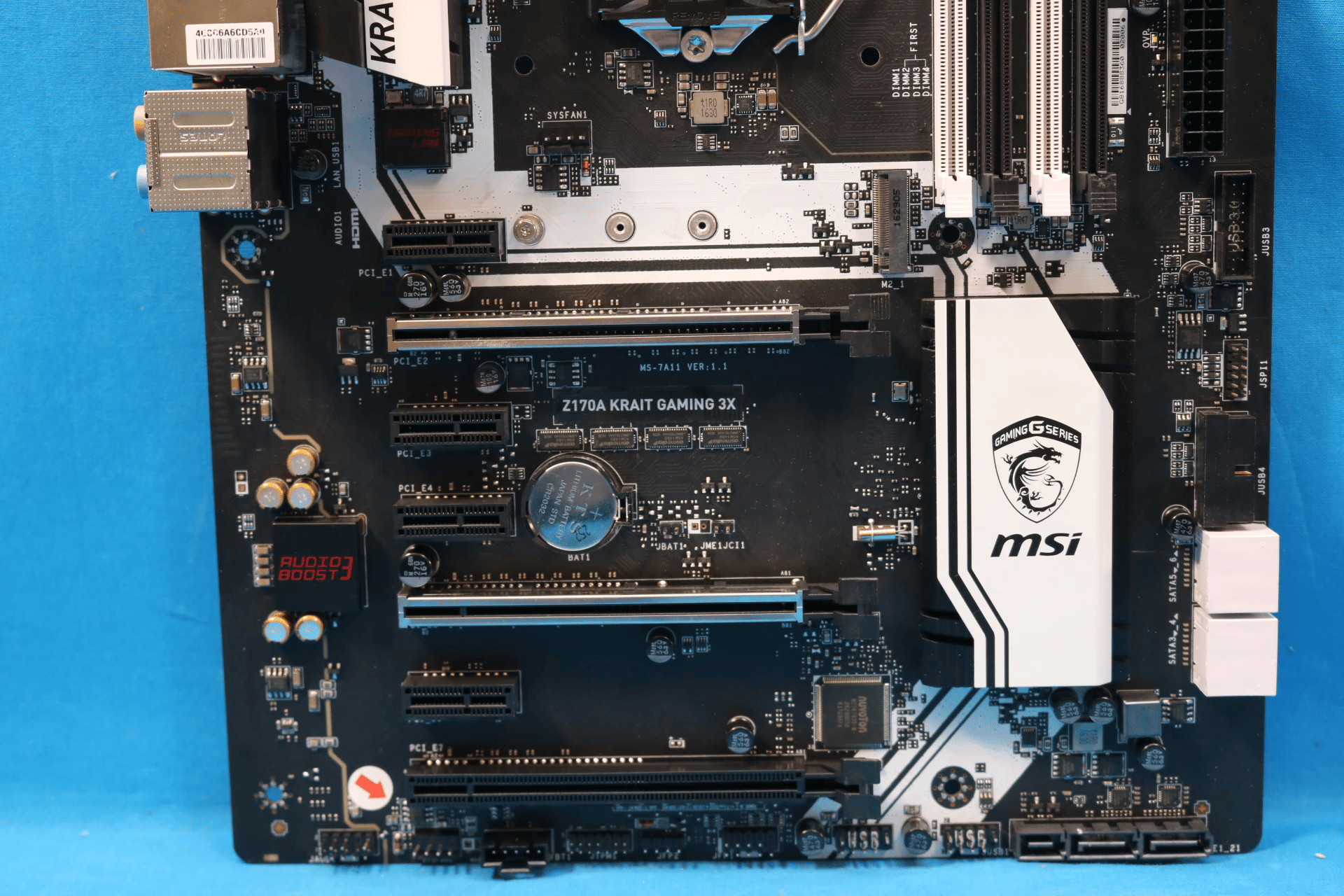 *READ* MSI Z170A Krait Gaming 3X Intel LGA1151/Socket H4 DDR4 ATX Desktop Motherboard No I/O Shield