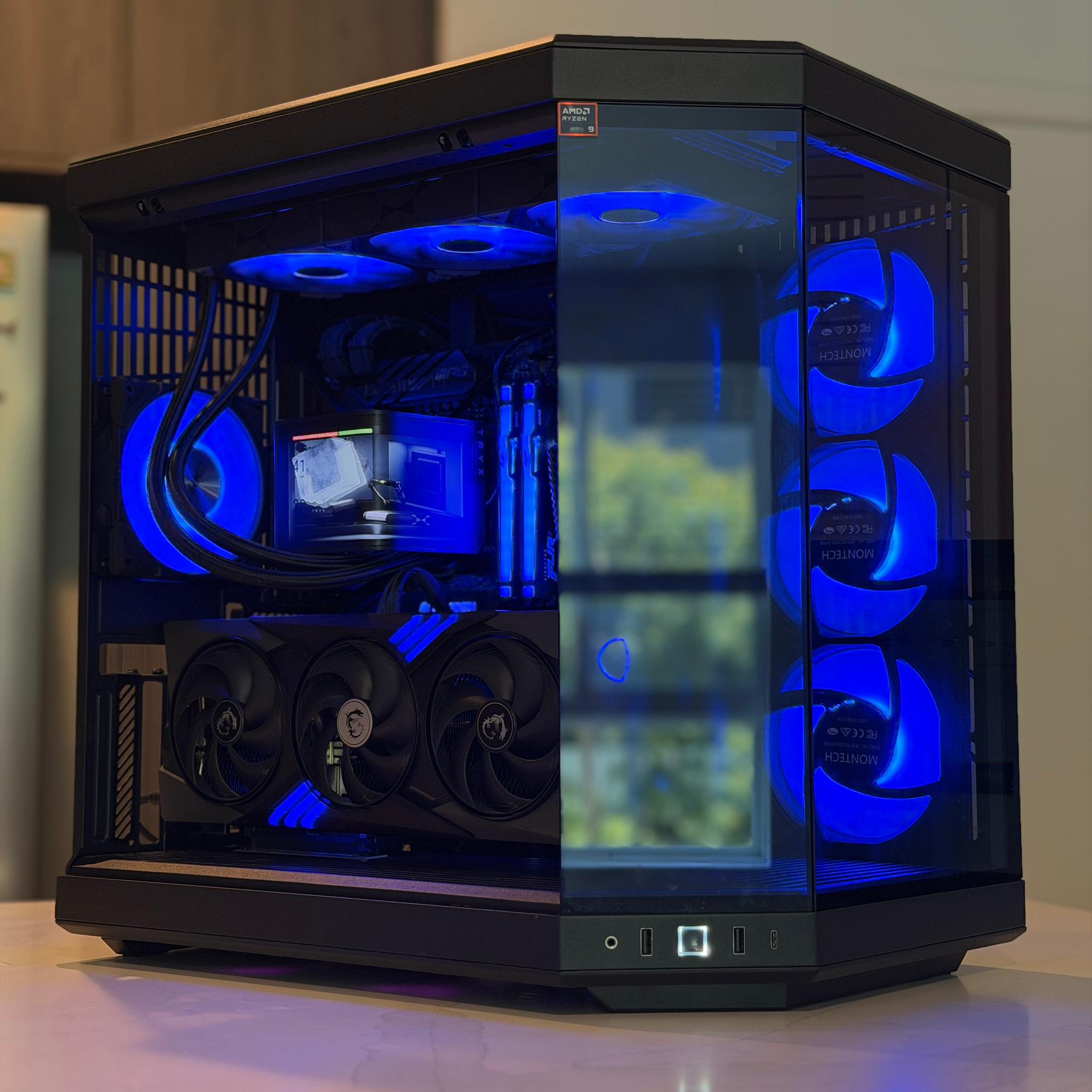 High End Gaming PC | RTX 5070 | RYZEN 9 9950X3D | 32GB DDR5 | 2TB SSD | WIFI & BT | WINDOWS 11