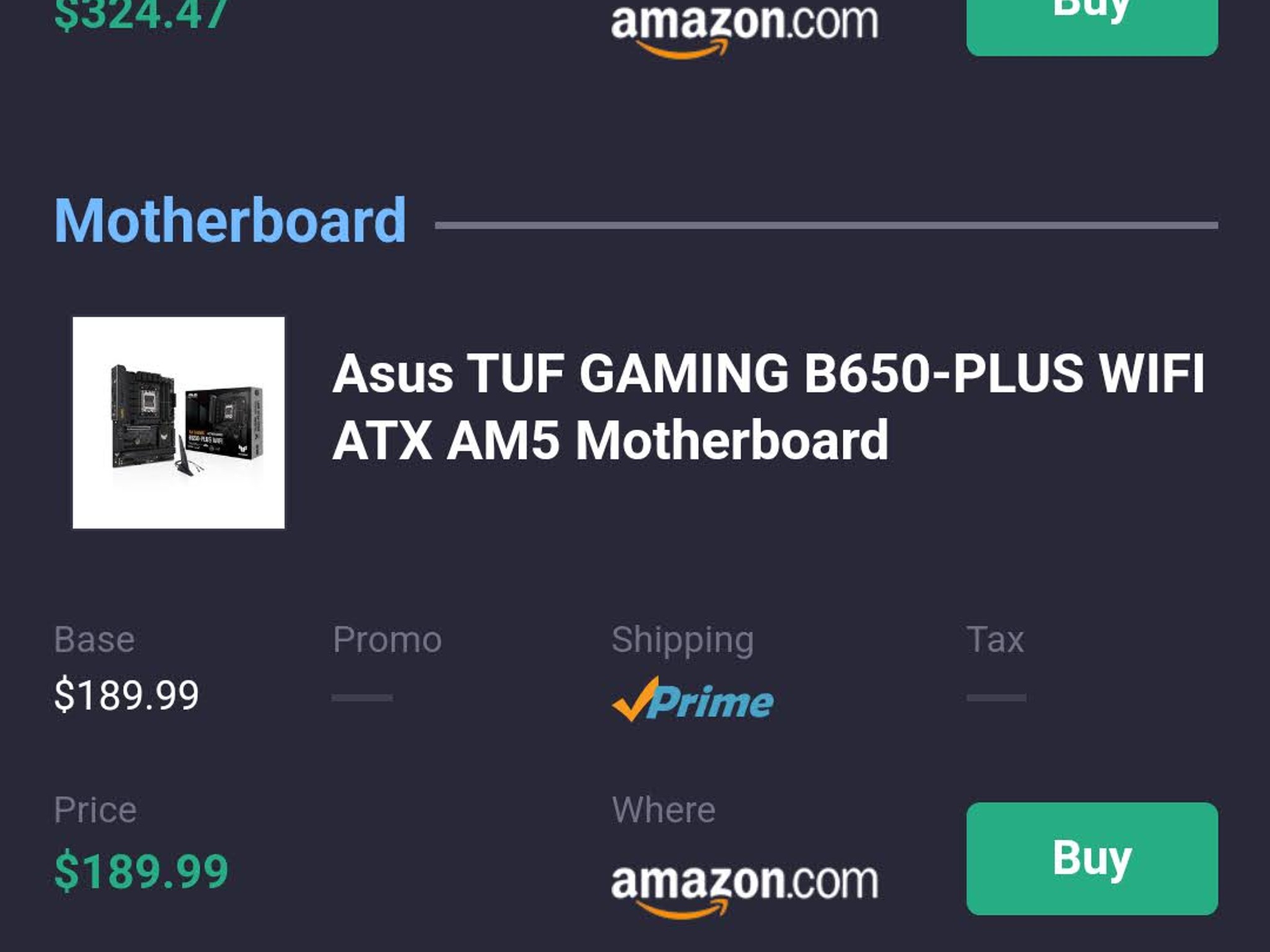 BNIB! On Sale! ASUS TUF Gaming B650-Plus|AMD Ryzen 7 7700X processor|32GB DDR5-6000 CL36 BNIB!
