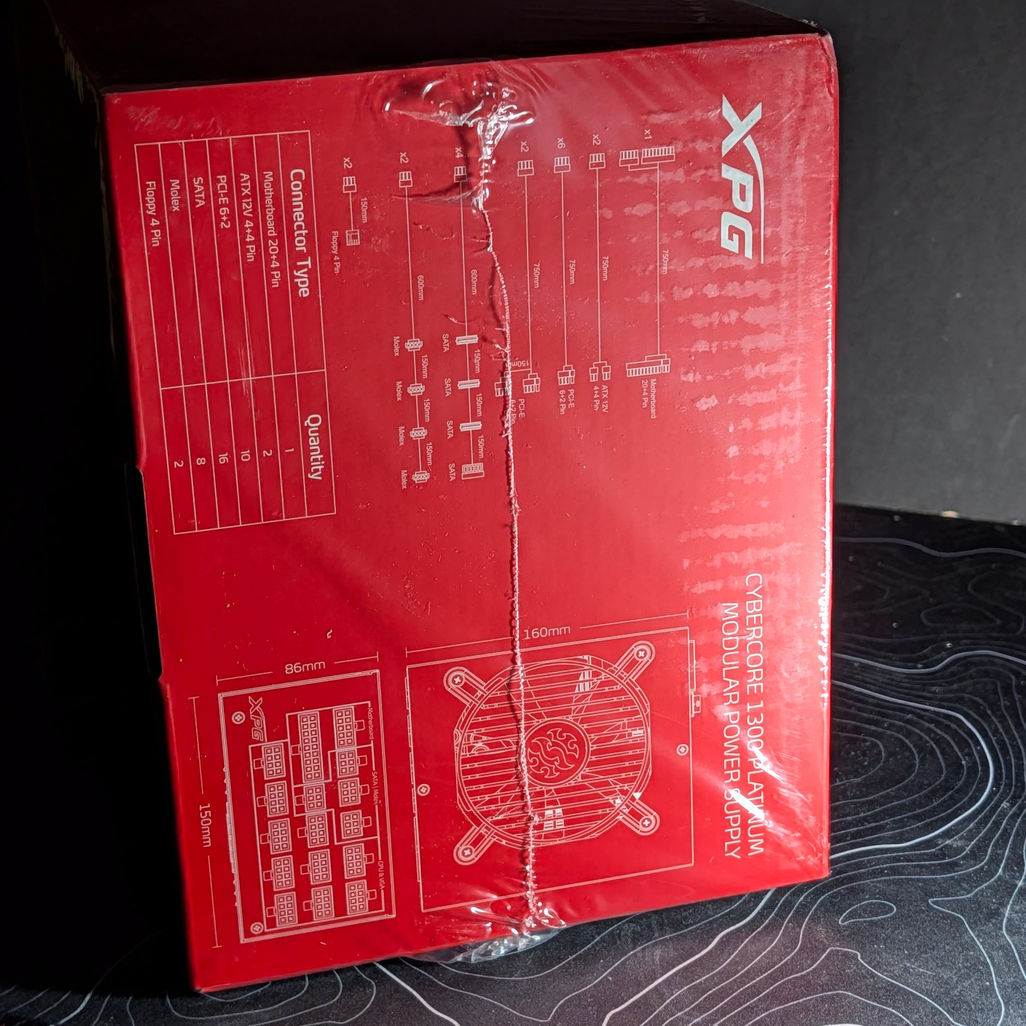 ADATA XPG CYBERCORE 1300W 80+ Platinum Modular Power Supply