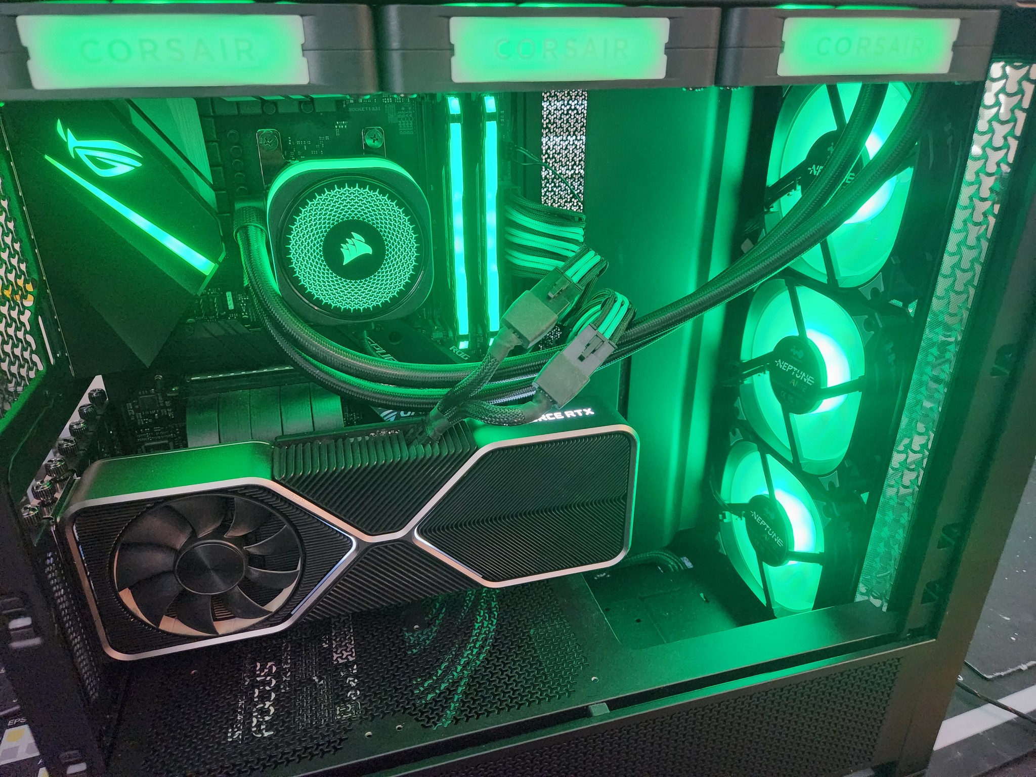 GODZILLA,  THE HIGH END GAMING/STREAMING PC Ryzen 9 3900x/ RTX 3080 FE, 32 gb DDR4!!!