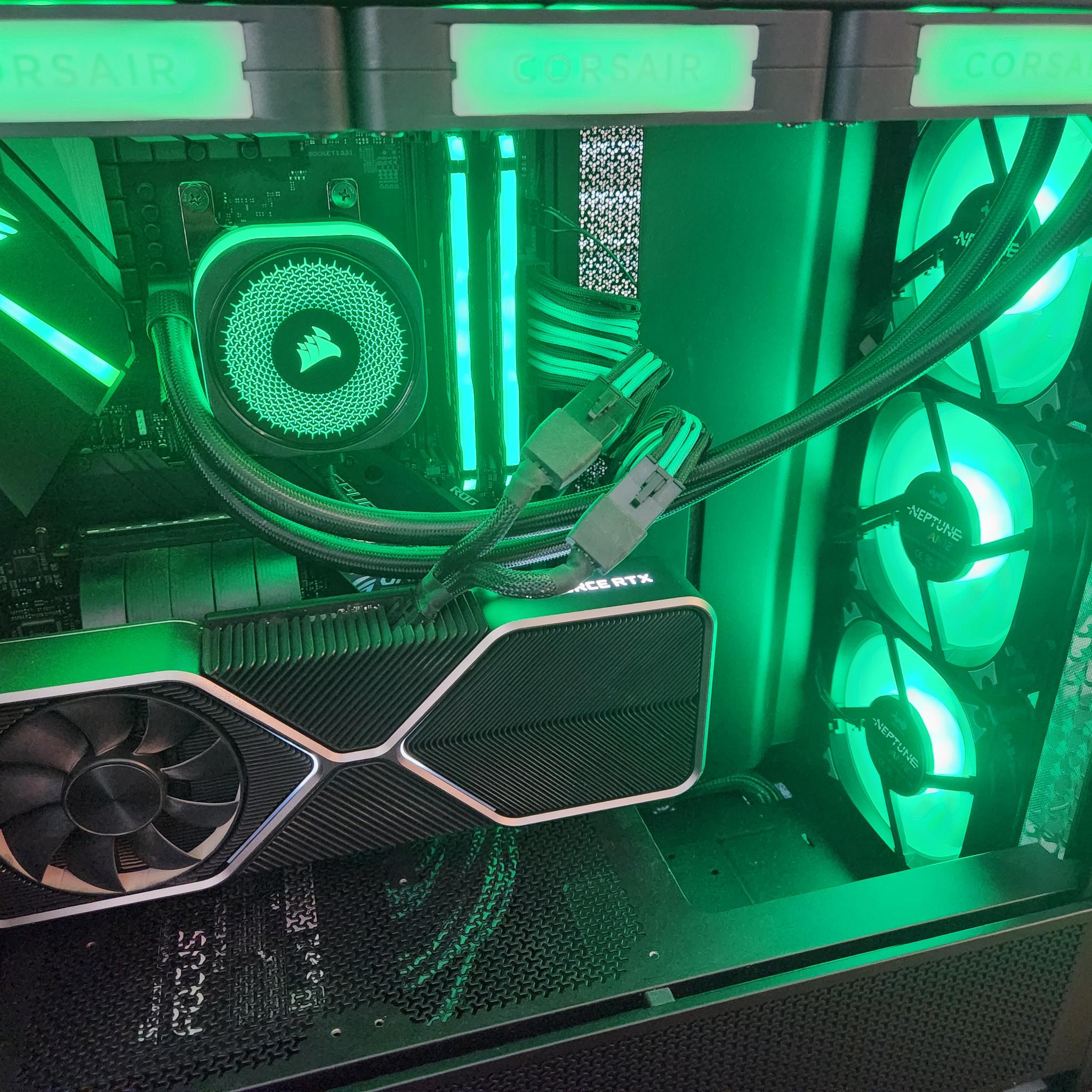 GODZILLA,  THE HIGH END GAMING/STREAMING PC Ryzen 9 3900x/ RTX 3080 FE, 32 gb DDR4!!!