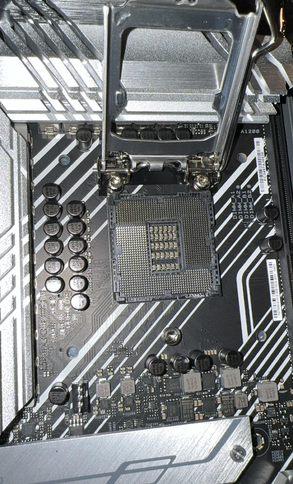 ASUS Prime Z590-A and CPU Combo