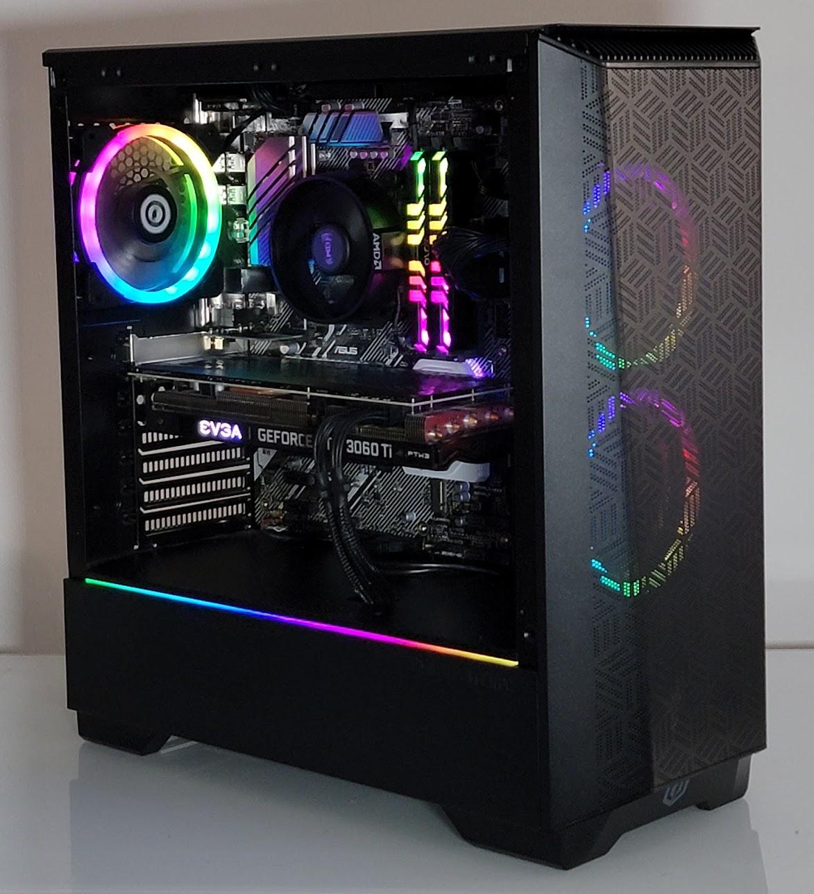 SALE! Gaming/Streaming PC - Ryzen 5 5600 | 32gb DDR4 | RTX 3060 Ti 8gb | 1tb NVMe