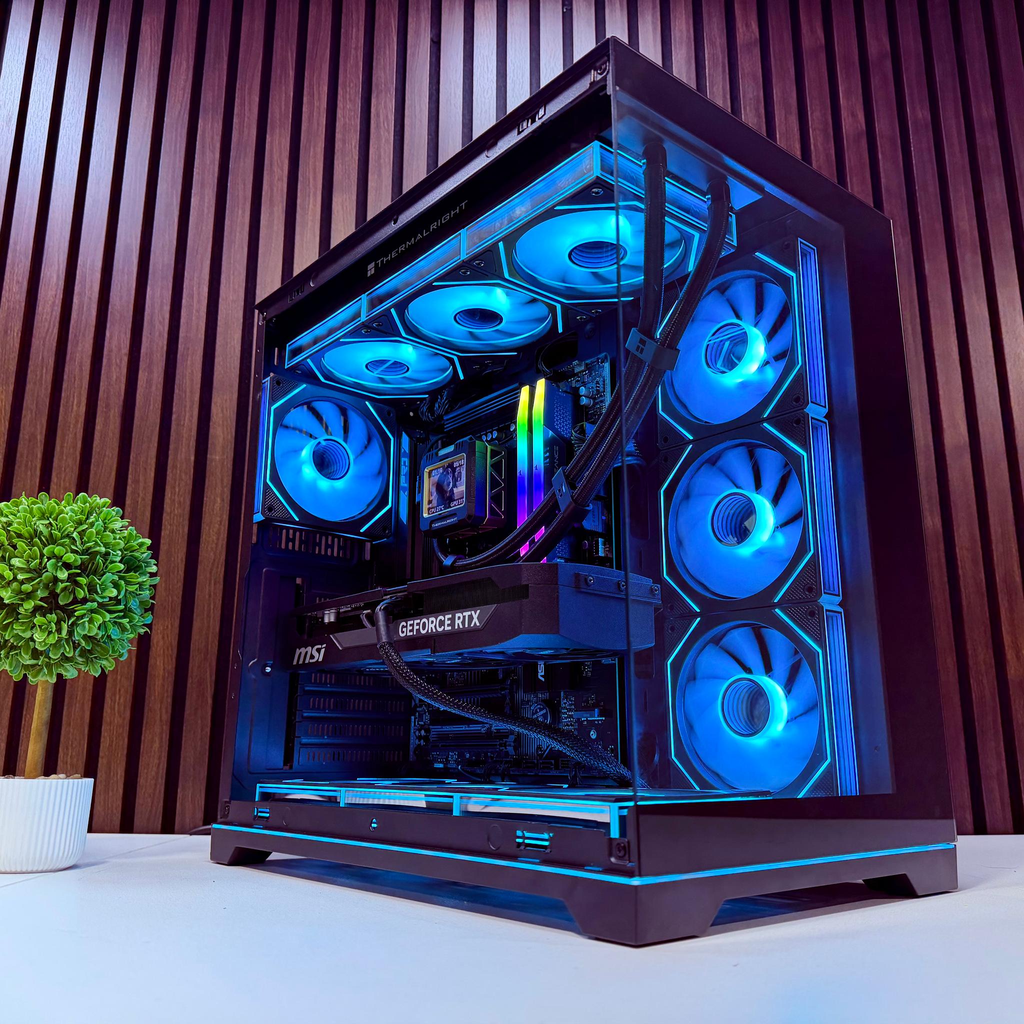 RTX 5080| Ryzen 9850X3D | 32GB DDR5 | 2TB M.2 | 1000W Gold PSU | LCD AIO | Windows 11 Pro