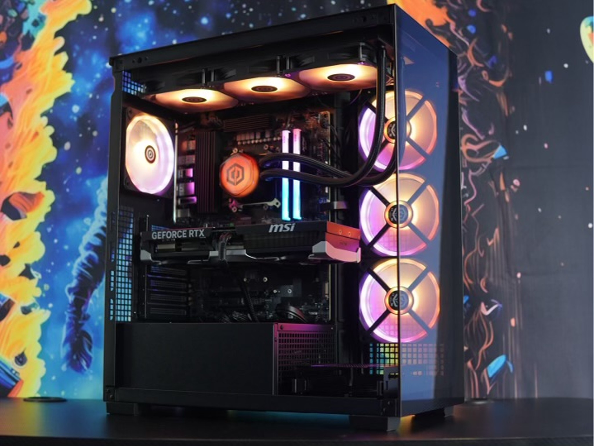 Nvidia 5070 ti  Gaming PC | Ryzen 7 9800x3D|32GB Ram|2TB SSD NVME|Wifi|BT|
