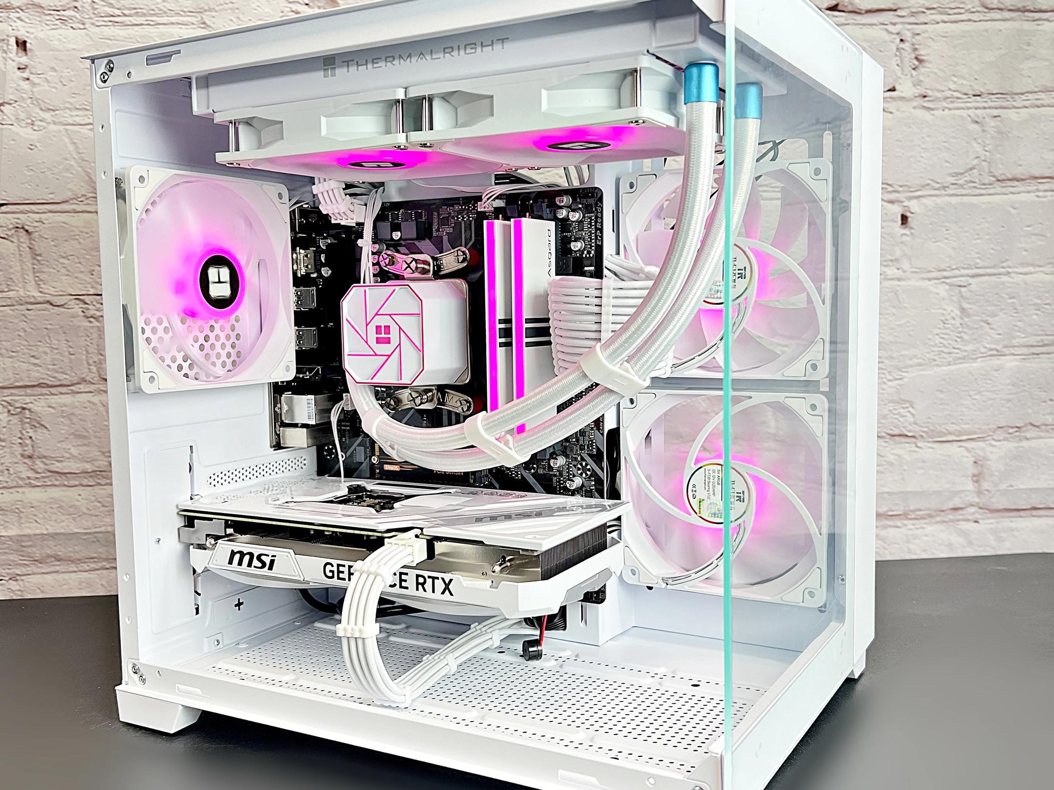 Liquid Cooled RTX 4070 Ryzen 5 5600X 16GB RAM 1TB M.2 Win 11 Gaming PC