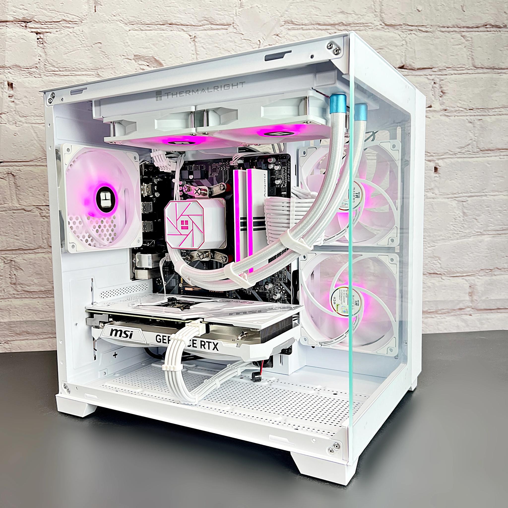 Liquid Cooled RTX 4070 Ryzen 5 5600X 16GB RAM 1TB M.2 Win 11 Gaming PC