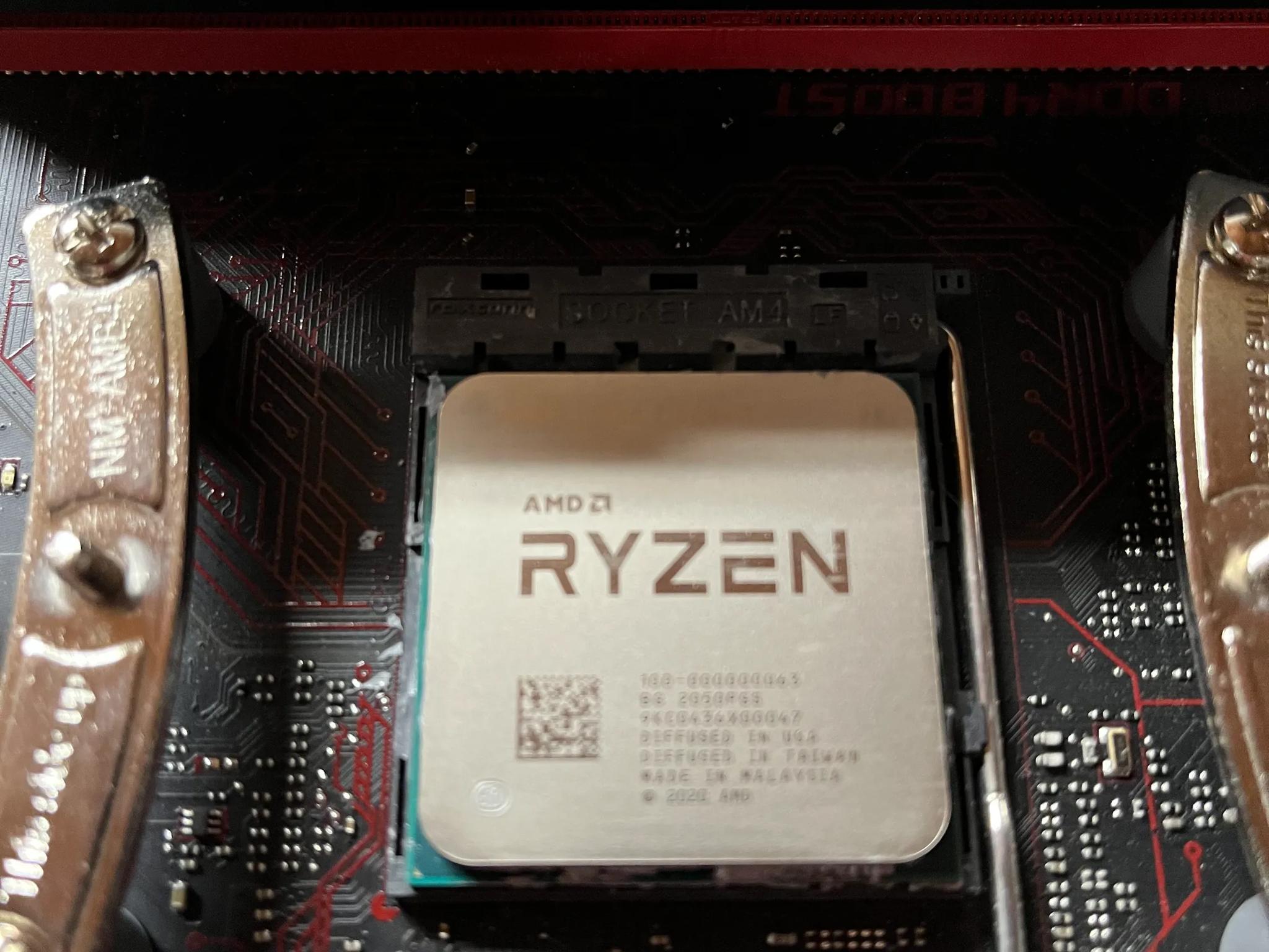Ryzen 5800X with 32Gb of RAM, NVME, Motherboard and Noctua CPU Cooler