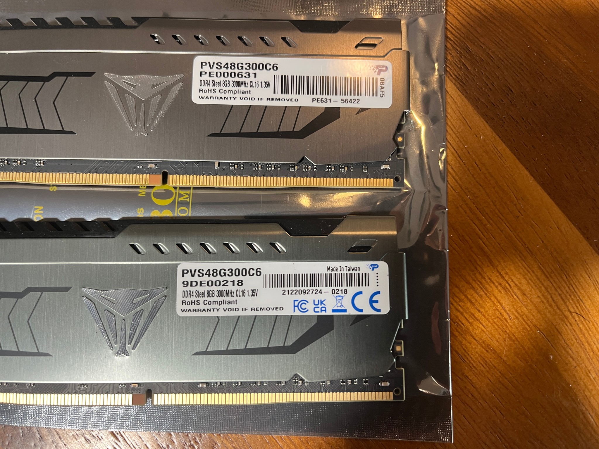 Patriot Viper Steel DDR4 16GB (2x8) 3000MHz CL16 - PVS48G300C6 | Jawa