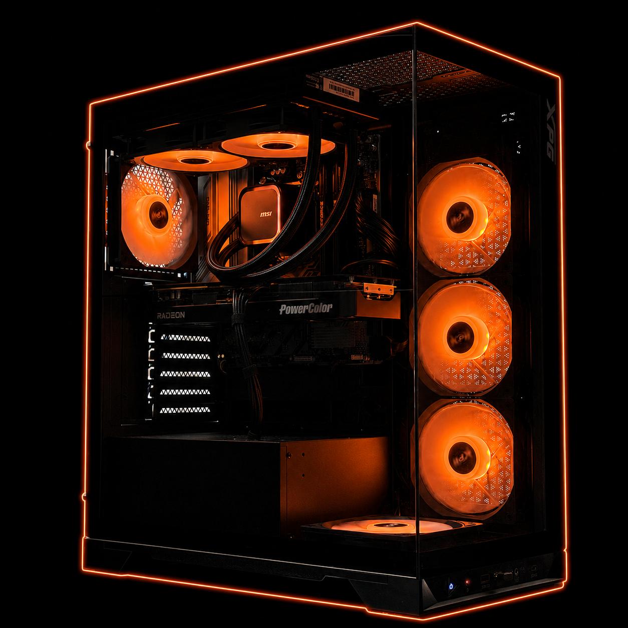 1440p Gaming Pc / RX 9070 16G / Ryzen 7 8700F / 32GB DDR5 Ram