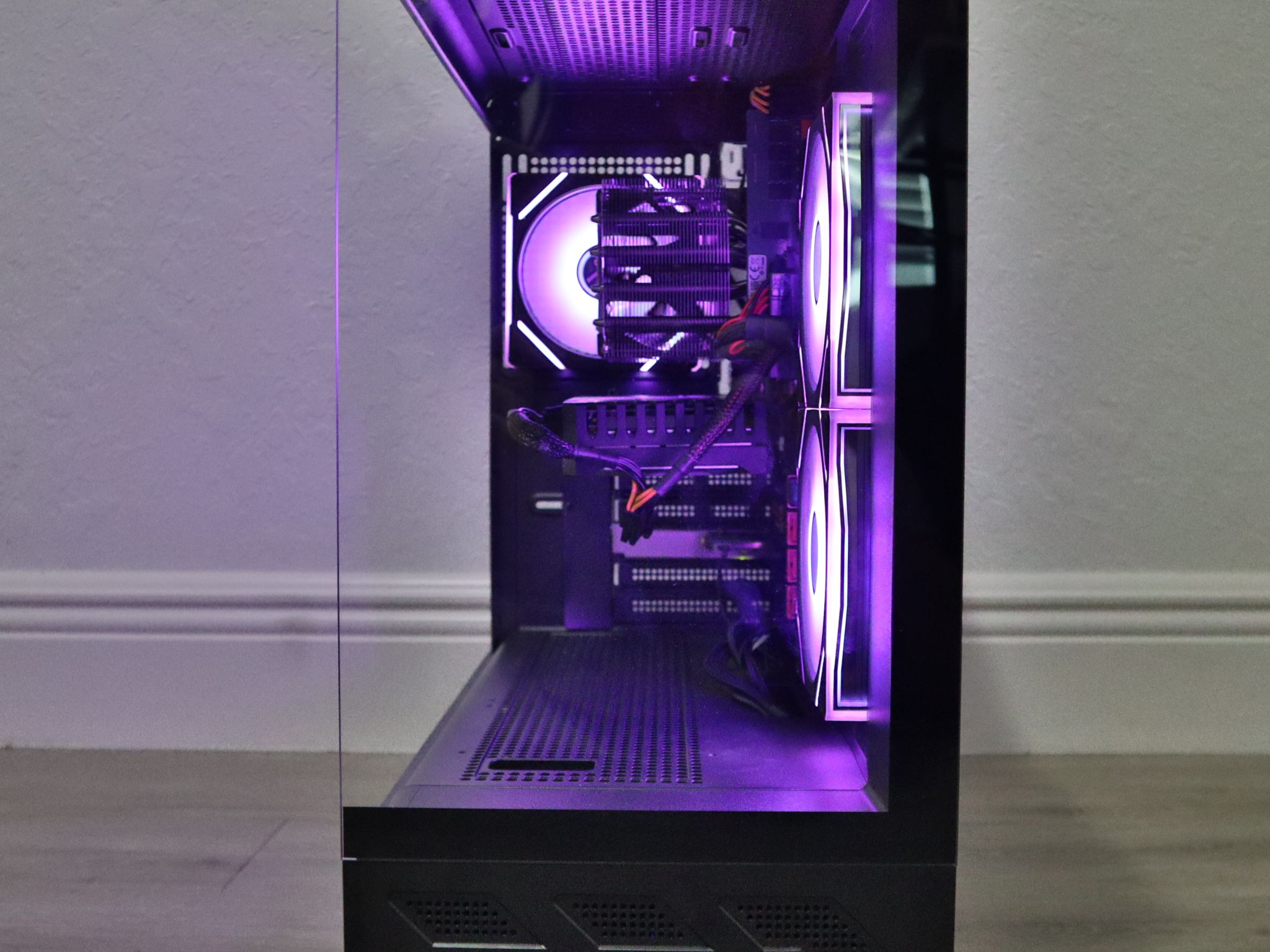 Gaming PC - RTX 2060, E5-1650 V4, 32GB DDR4, WIFI, BLUETOOTH, ARGB, BLACK, 128GB NVME SSD, 1TB HDD.
