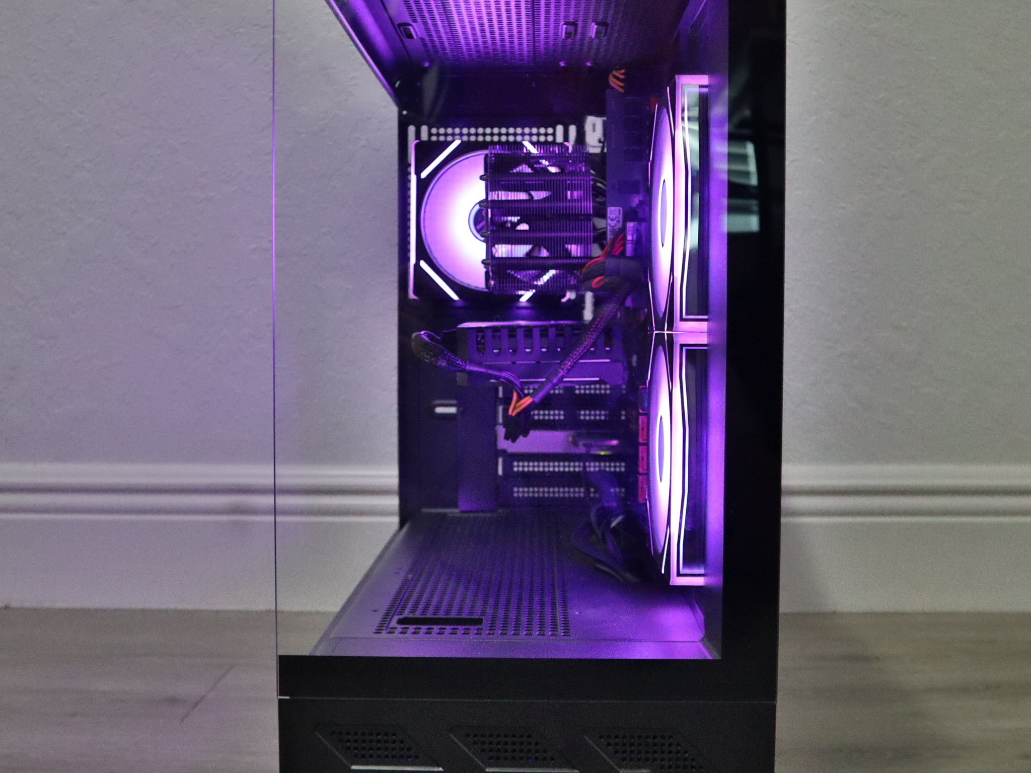 Gaming PC - RTX 2060, E5-1650 V4, 32GB DDR4, WIFI, BLUETOOTH, ARGB, BLACK, 128GB NVME SSD, 1TB HDD.