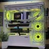 ❄️ WHITEOUT All White Gaming PC | RTX 5070 | Ryzen 7 7700 | 32GB DRR5 RAM | 1TB | Windows 11