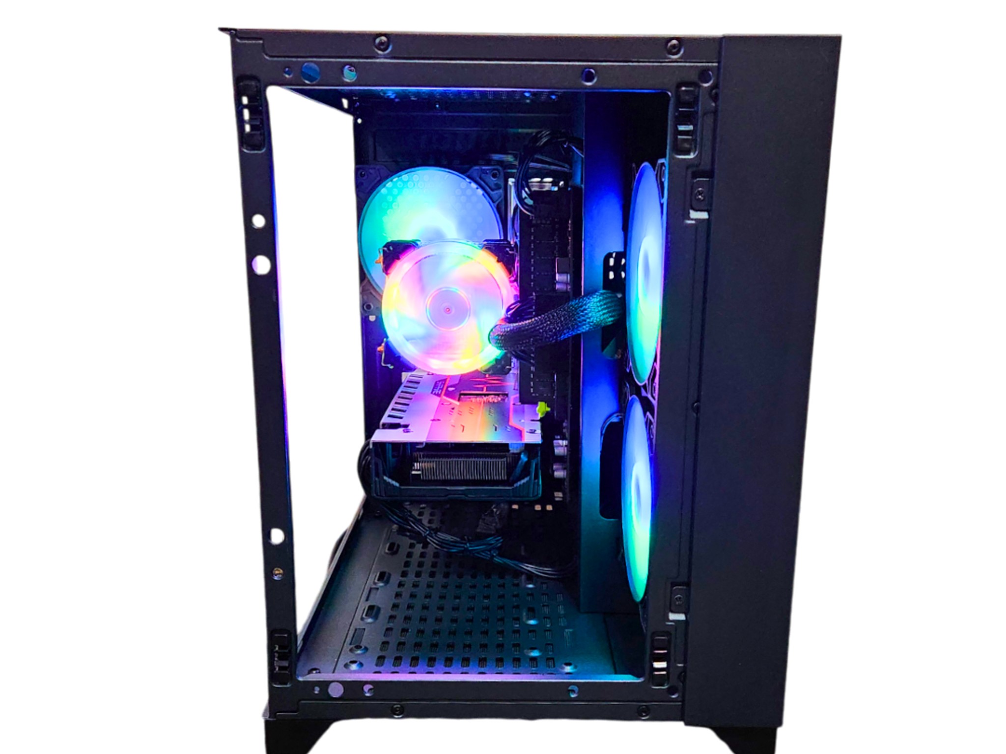 🎑Outlook🌄: RX 580 8GB | Xeon E5-2650 V3 | 16GB DDR4 RAM | 512GB SSD | 5 Fans | RGB Gaming PC