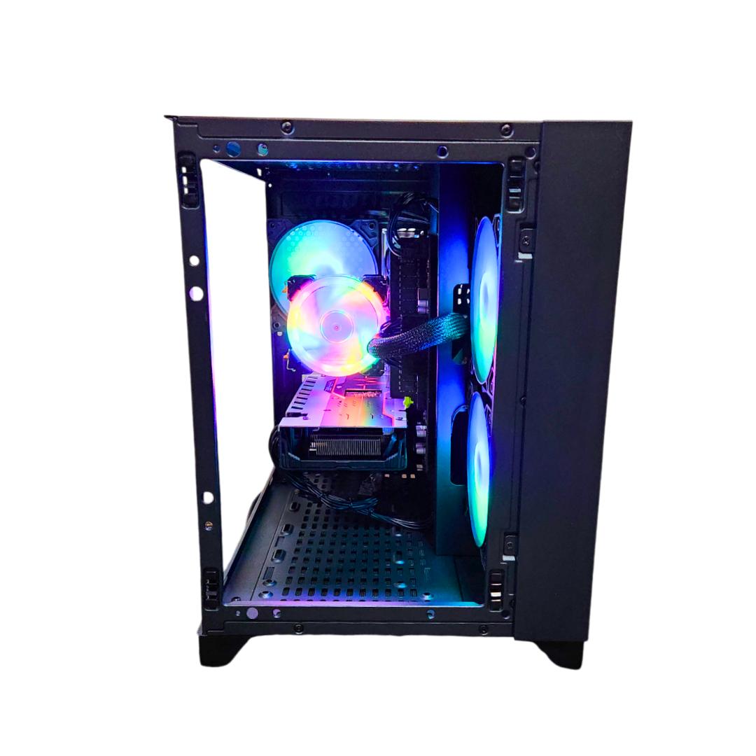 🎑Outlook🌄: RX 580 8GB | Xeon E5-2650 V3 | 16GB DDR4 RAM | 512GB SSD | 5 Fans | RGB Gaming PC
