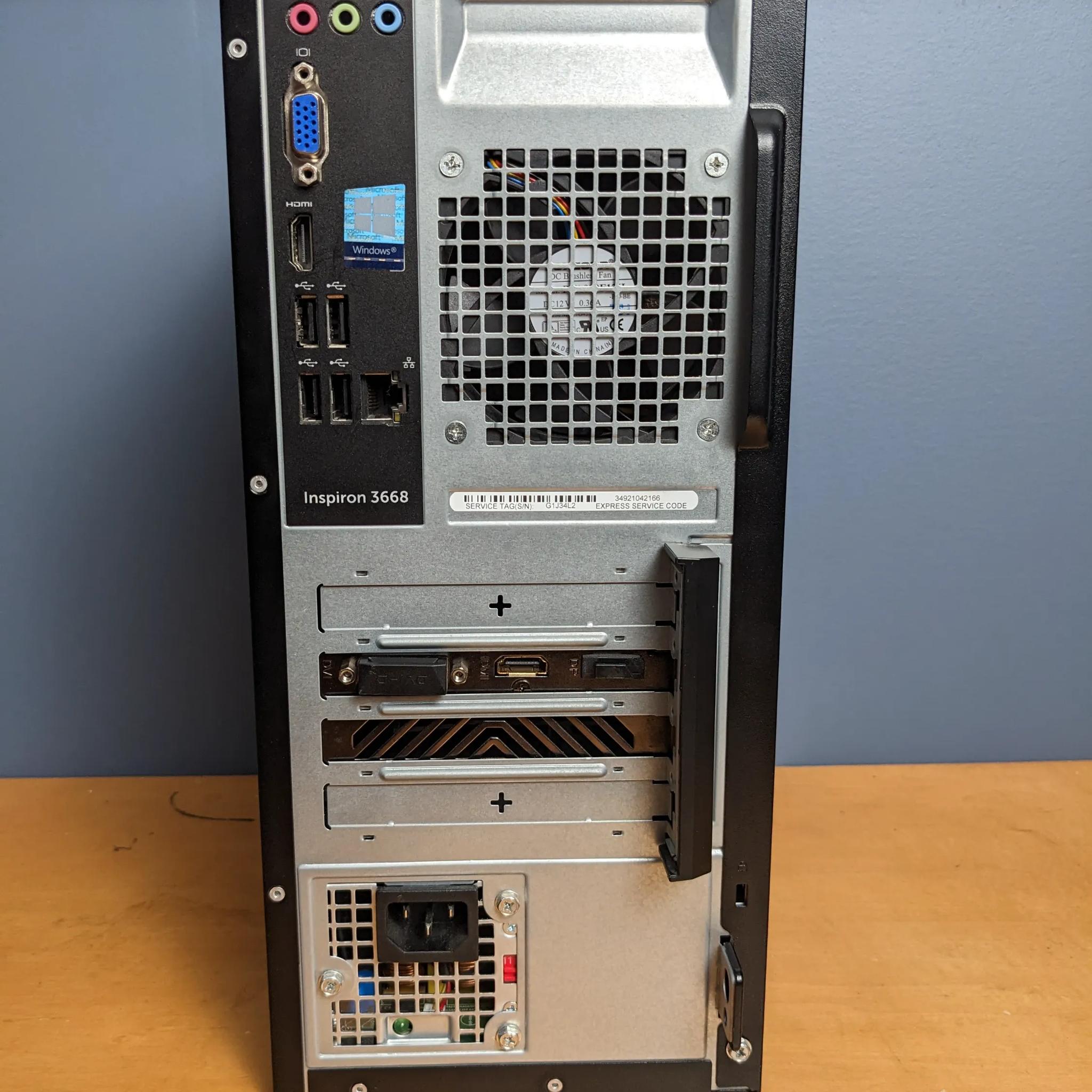 Budget Light Gaming PC - Luz Veloz - i5-7400 - RX 550 2GB - 8GB DDR4 - 1TB SSD/HDD