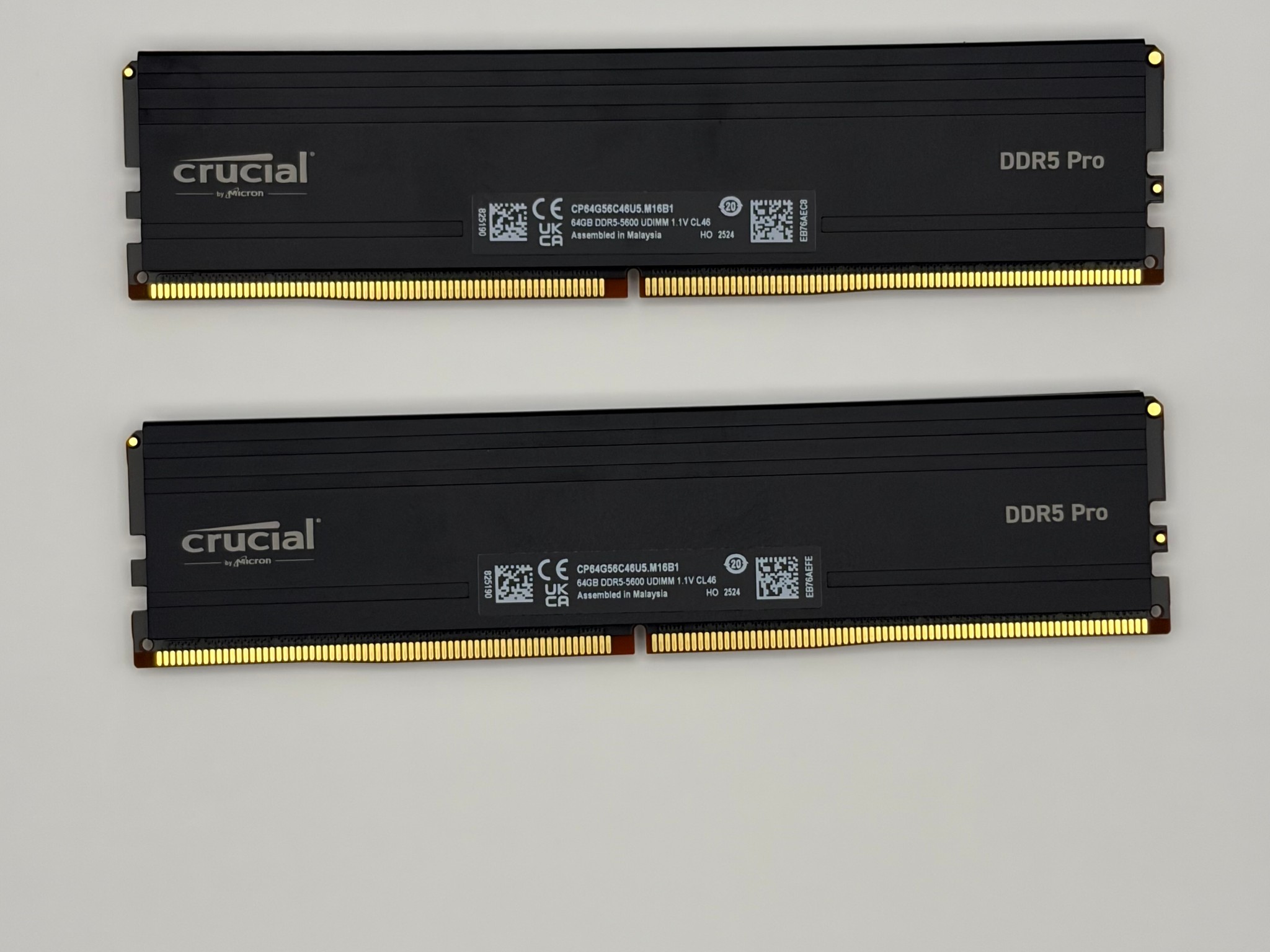 128GB Crucial 5600MT DDR5 (2x64gb)