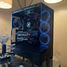 Black/Red Gaming PC - GTX 1080 Ti | Ryzen 5 5500 | 16gb RAM | 512gb NVMe | Windows 11 | WiFi + BT