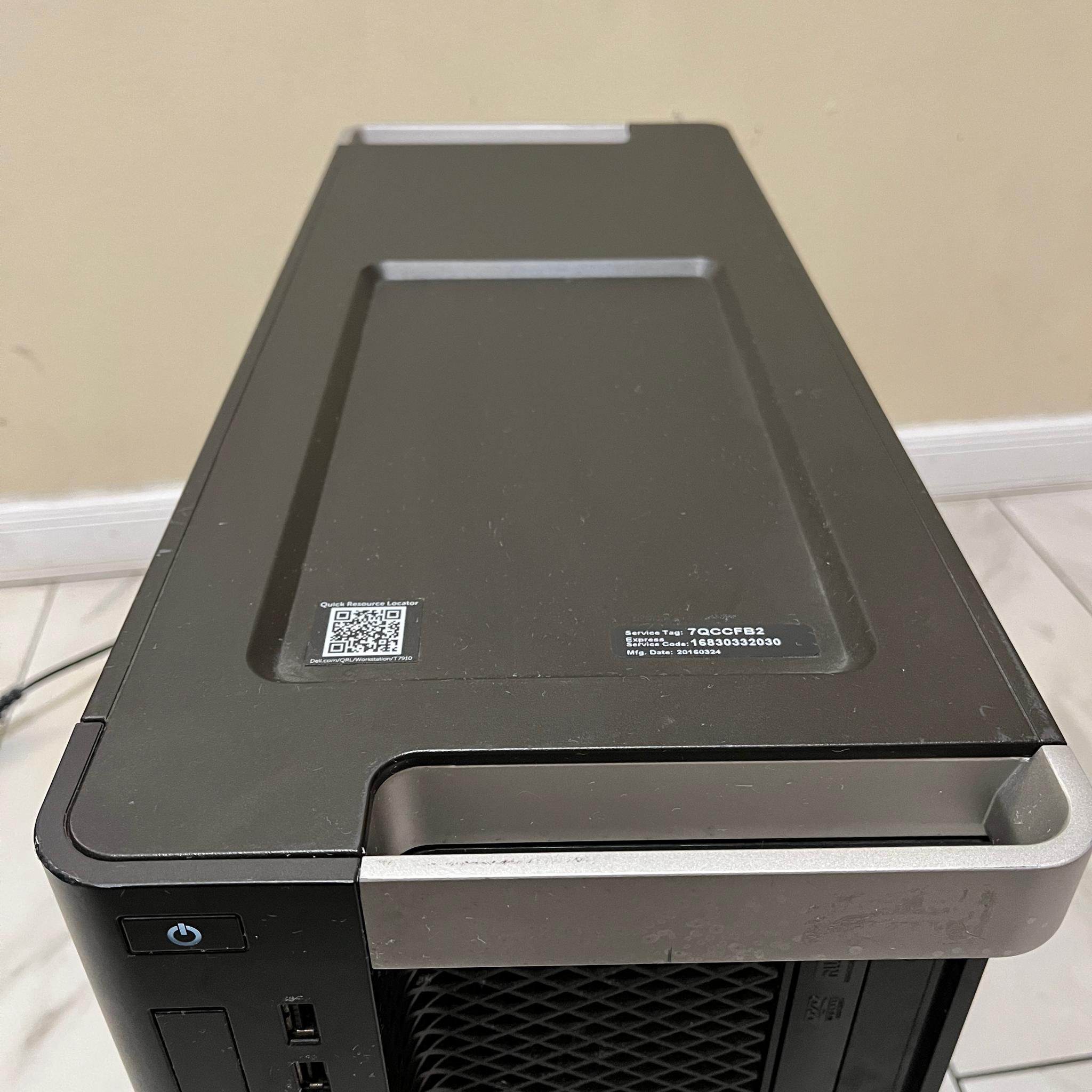 🔥Intel Xeon 12 Core (Same as i7), AMD W5700, 500 GB SSD, 12 GB RAM, Dell T7910 Gaming PC 🟢🔥