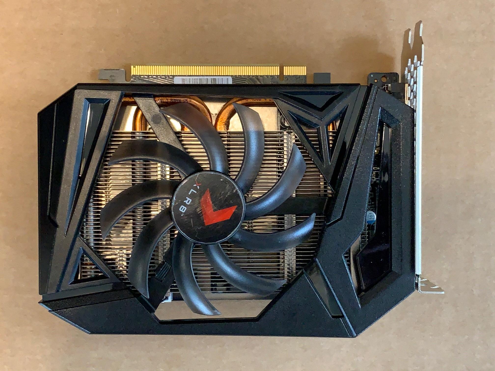 PNY GeForce GTX 1660 SUPER 6GB XLR8 Gaming Overclocked Edition, Used.