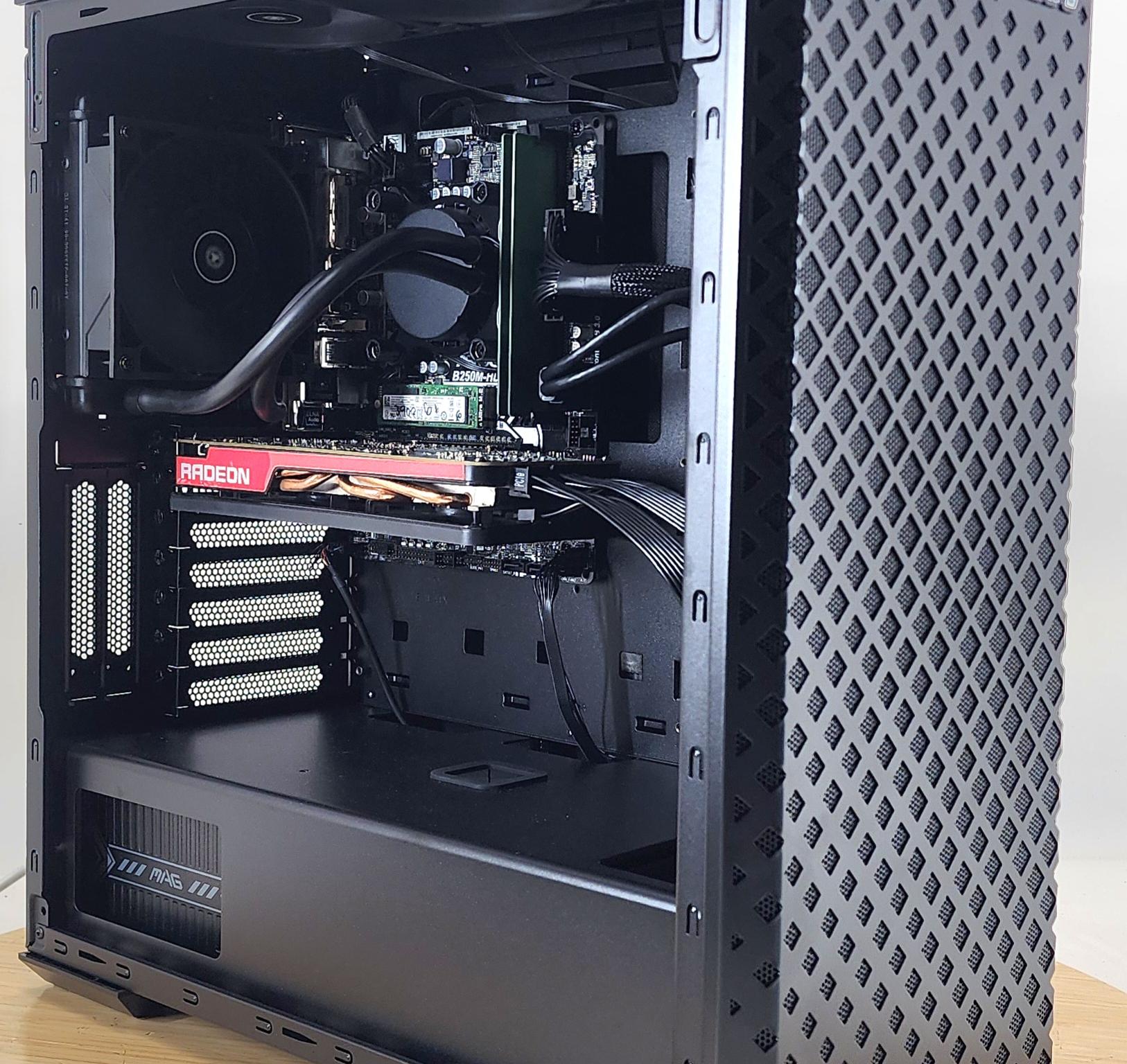 Gaming PC i5-6500 8GB RAM 128GB SSD + 500GB HDD R9 270x 4GB Windows 11 Computer