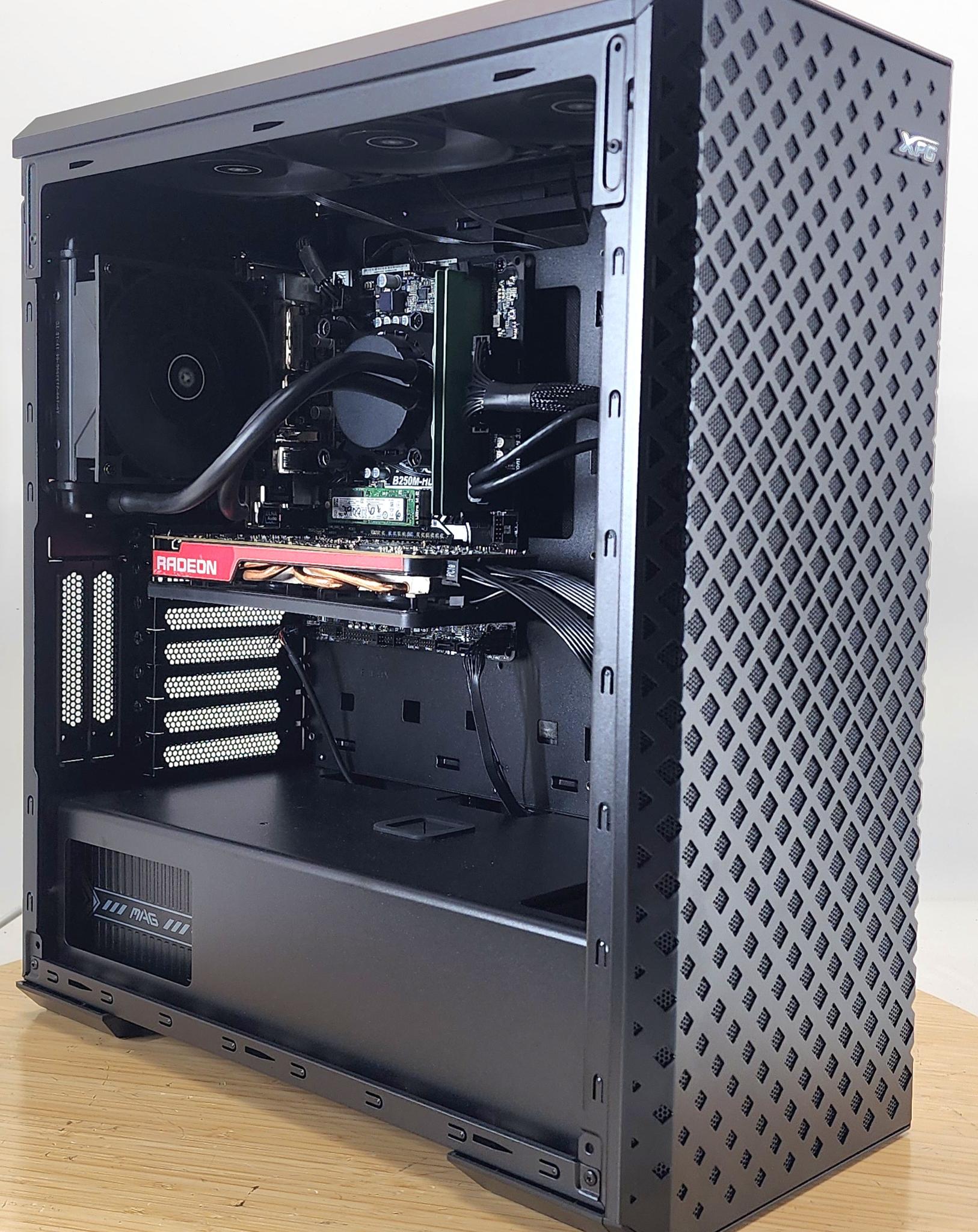 Gaming PC i5-6500 8GB RAM 128GB SSD + 500GB HDD R9 270x 4GB Windows 11 Computer