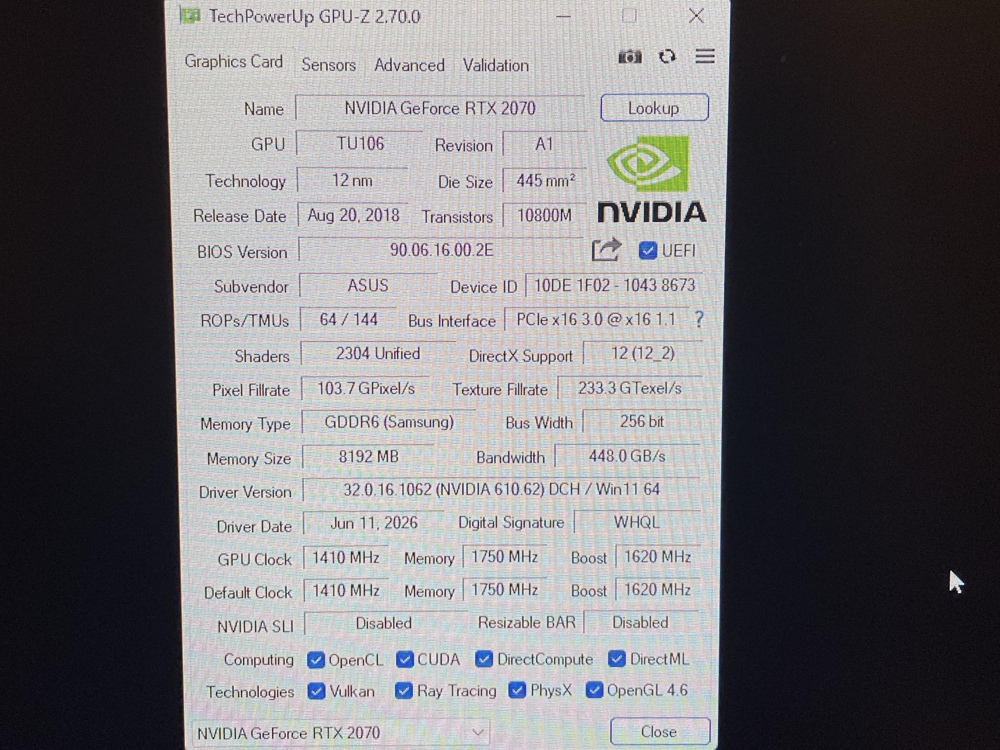 ASUS Turbo GeForce RTX 2070 - Image 3