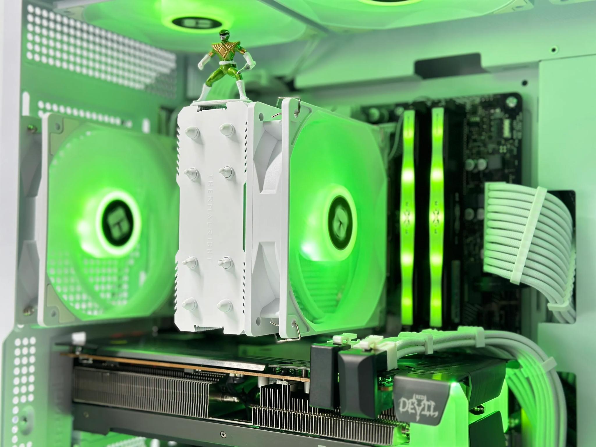 💚🦖Gaming PC🦖RX 6600 XT 8GB 🦖Intel i5 10400F 6-core🦖16GB DDR4🦖1TB  NVME