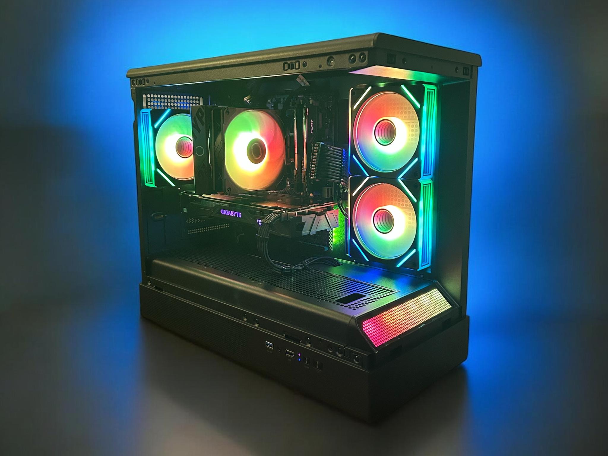 Gigabyte OC GTX 1080 | Ryzen 5 2600 | Black Gaming PC