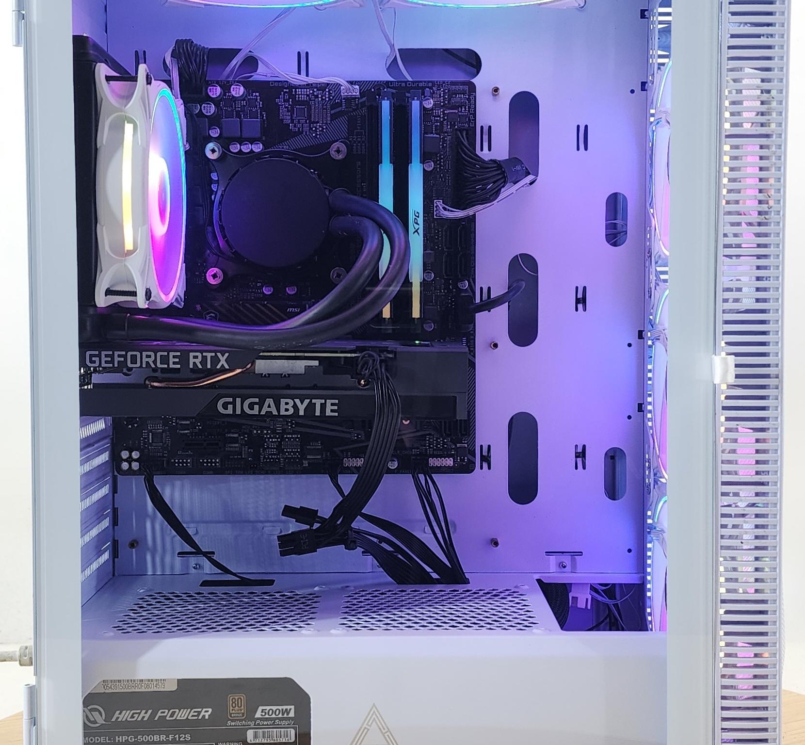 Gaming PC i5-10400F 16GB RAM 500GB SSD RTX 3050 8GB Win11 Computer