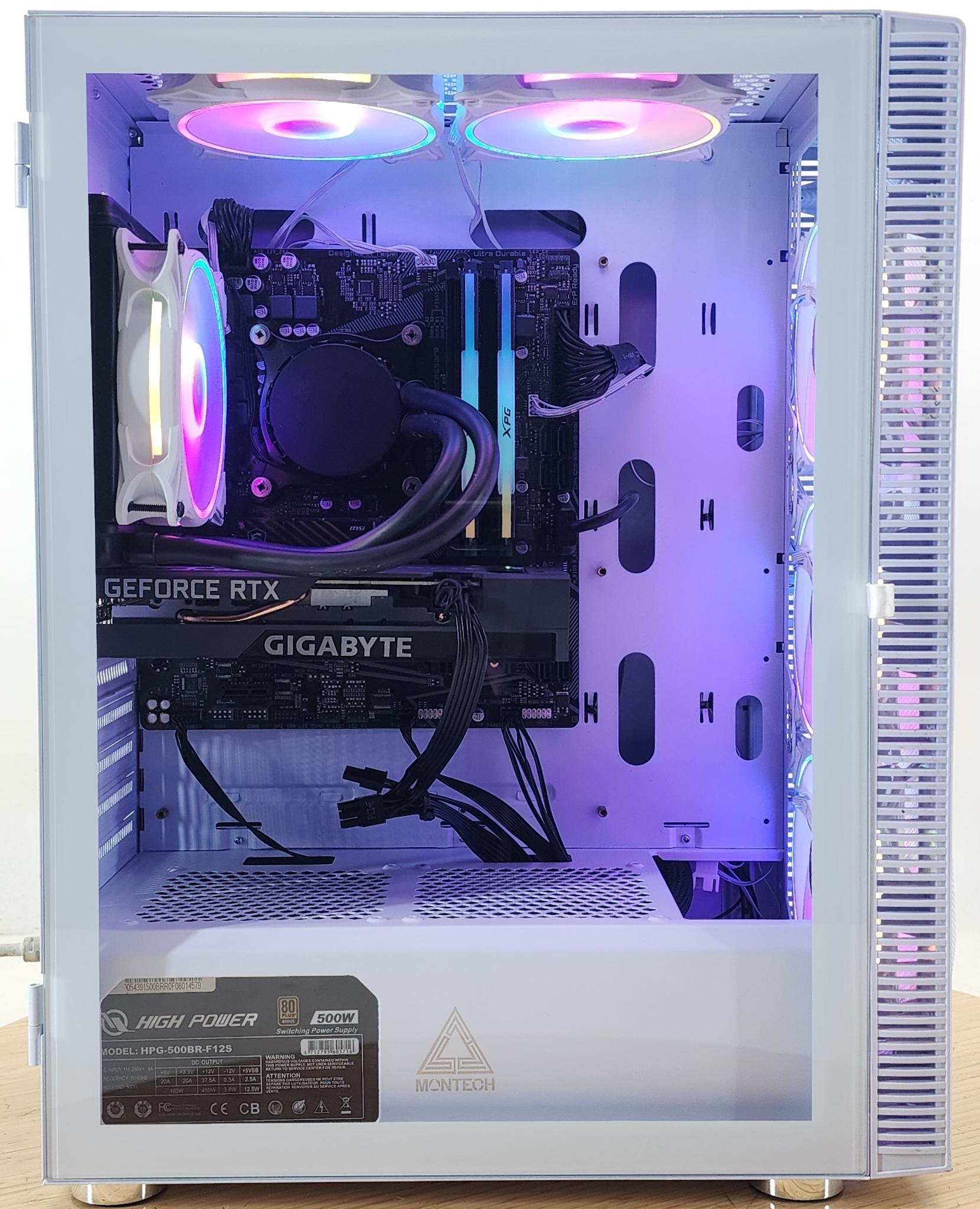 Gaming PC i5-10400F 16GB RAM 500GB SSD RTX 3050 8GB Win11 Computer