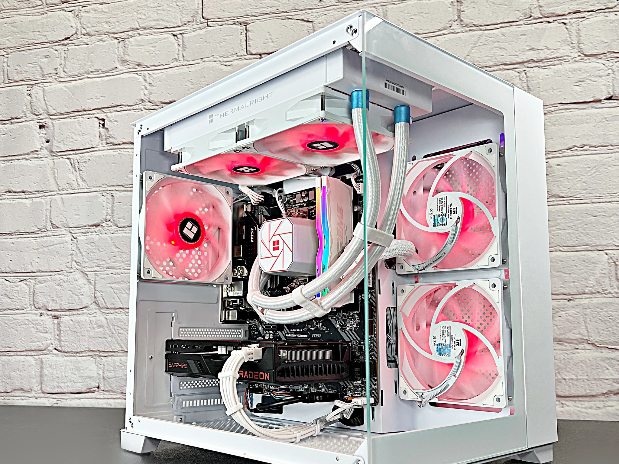 Liquid Cooled Ryzen 5 3600 RX 6600 16GB RAM 1TB M.2  Window 11 Gaming PC